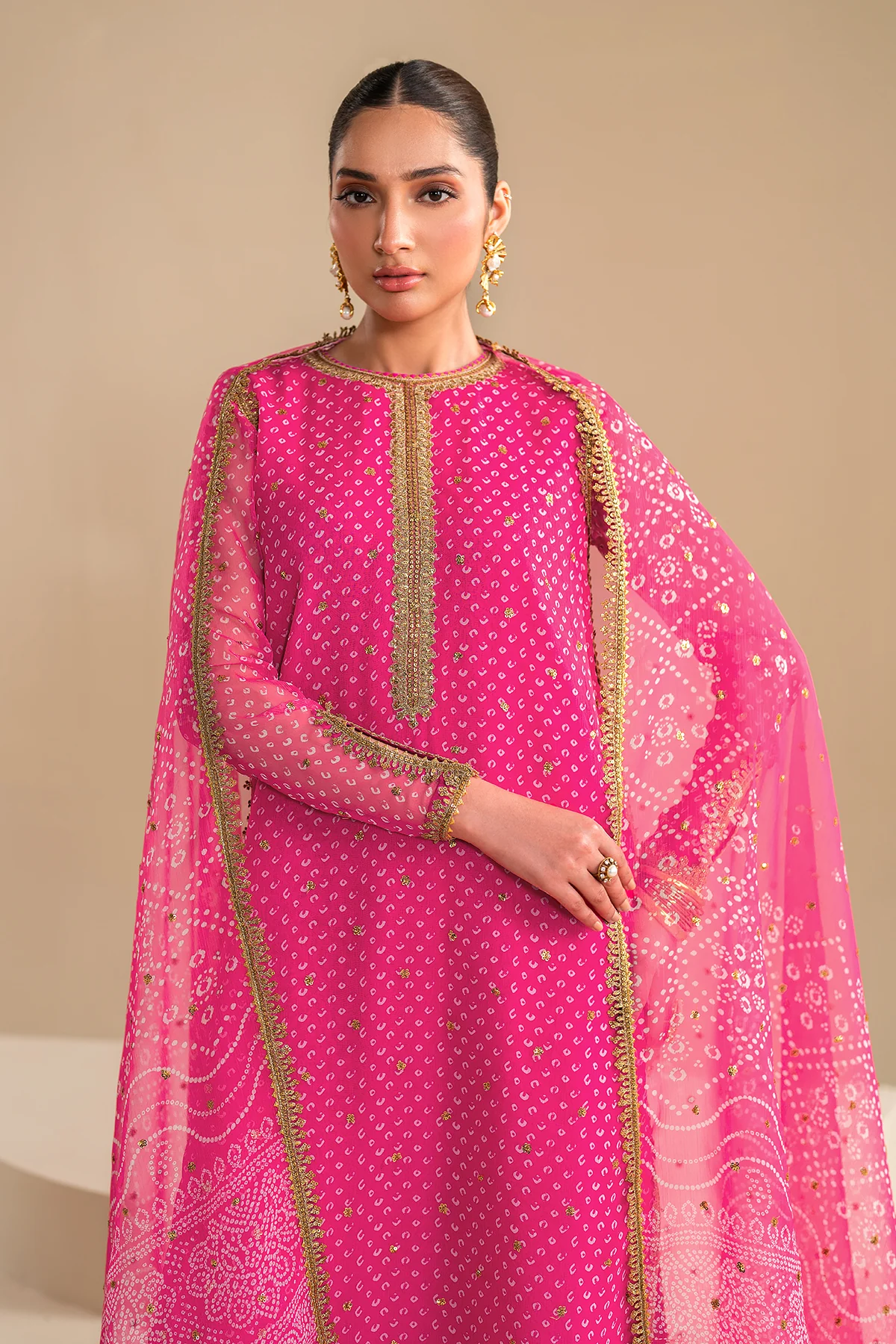 EMBROIDERED CHIFFON UF-626 - Image 6