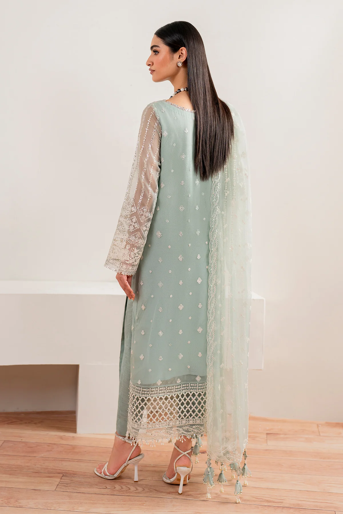 EMBROIDERED CHIFFON UF-680 - Image 2