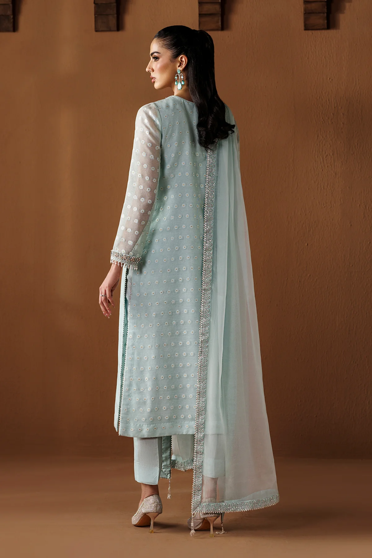 EMBROIDERED COTTON NET PR-1285 - Image 2