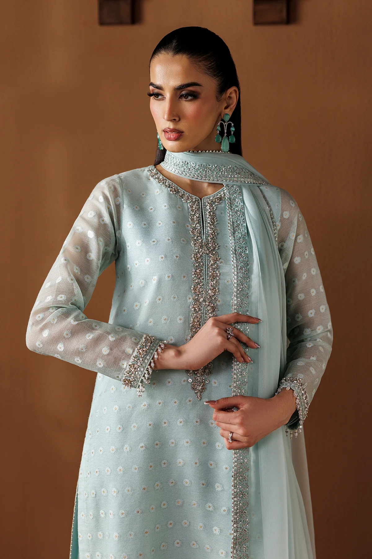EMBROIDERED COTTON NET PR-1285 - Image 3