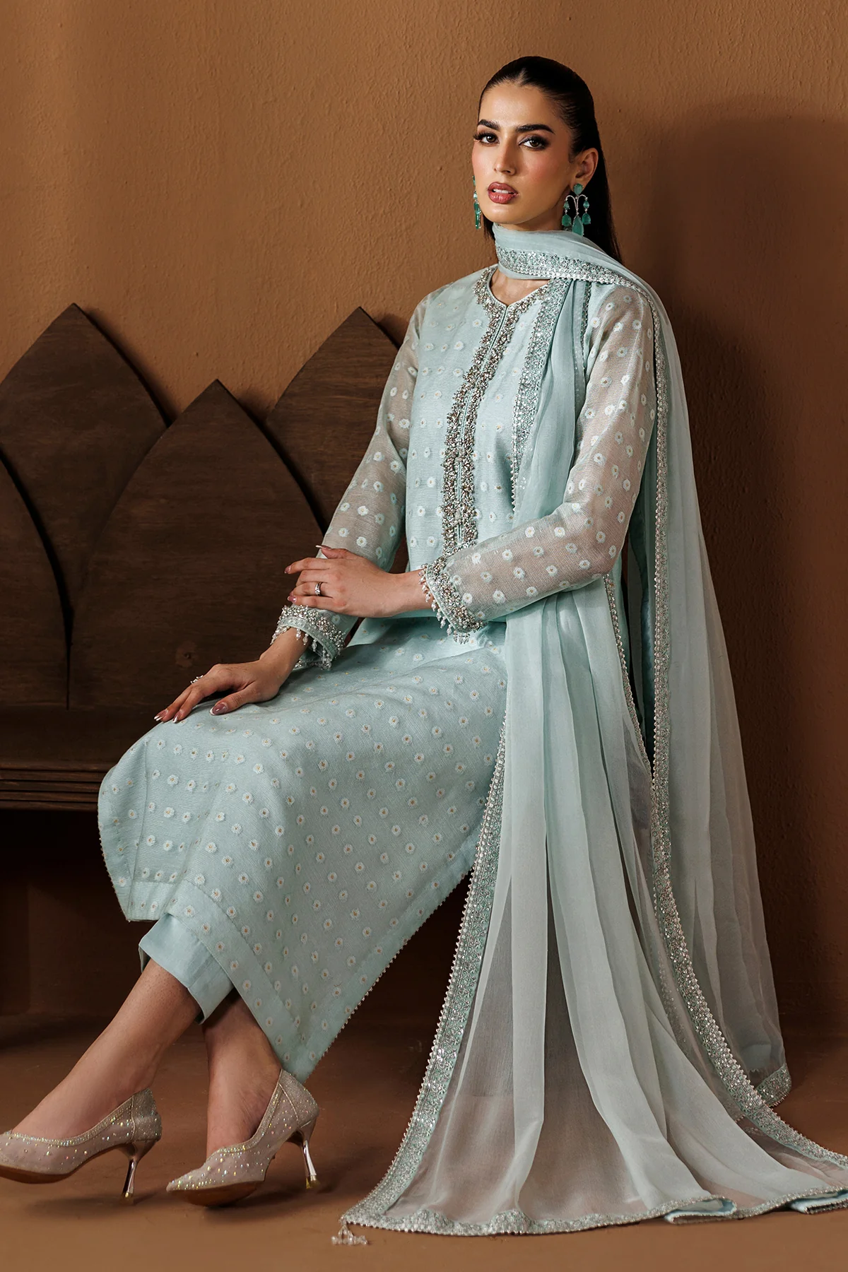 EMBROIDERED COTTON NET PR-1285 - Image 4