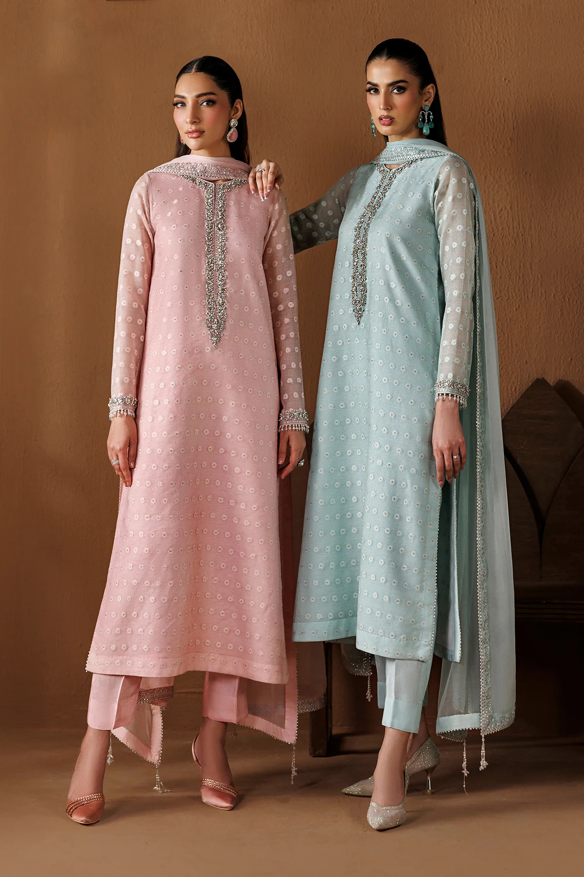 EMBROIDERED COTTON NET PR-1286 - Image 9