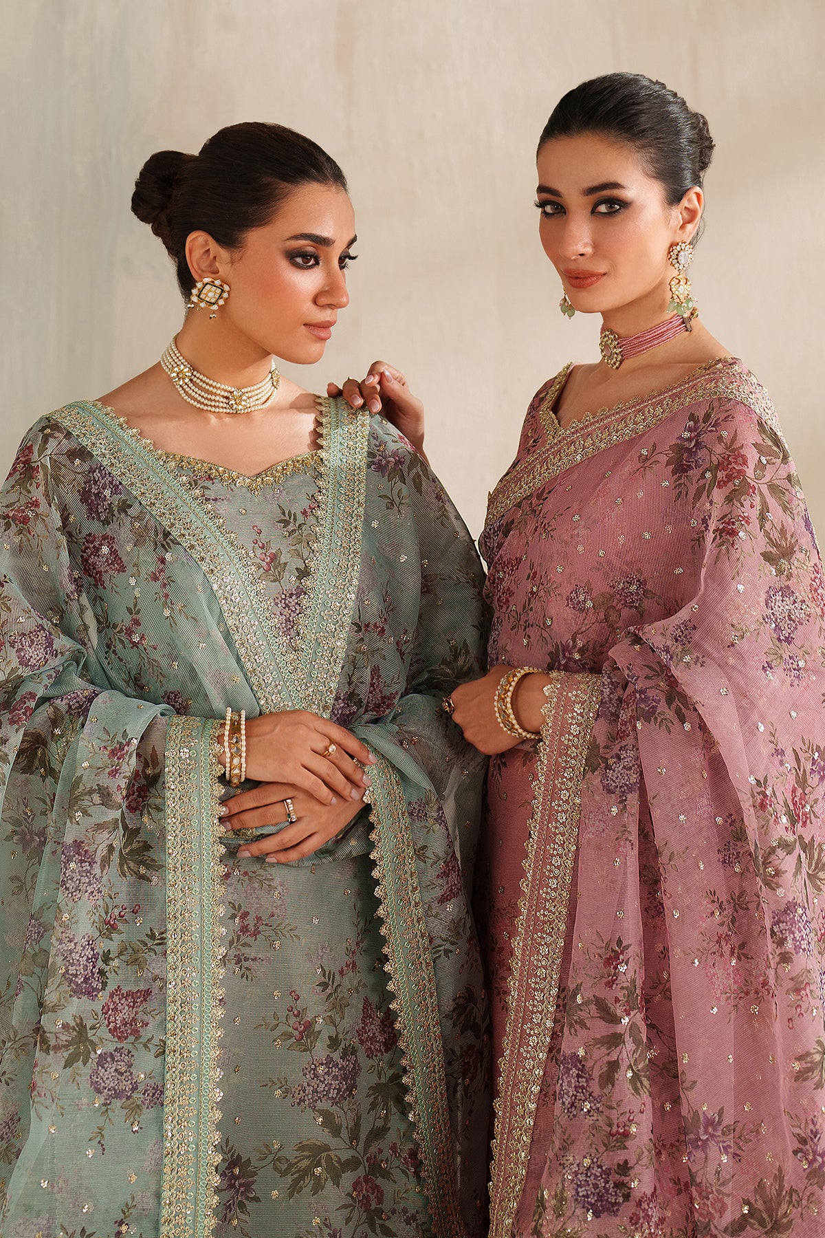 EMBROIDERED COTTON NET SF-4374 - Image 11