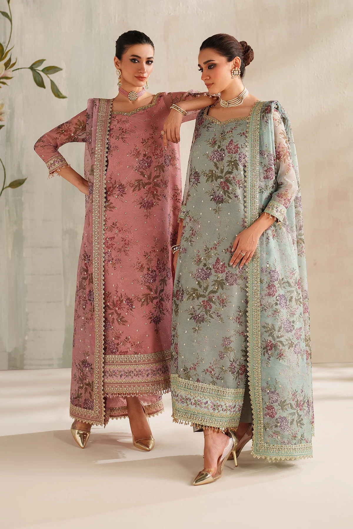 EMBROIDERED COTTON NET SF-4374 - Image 8