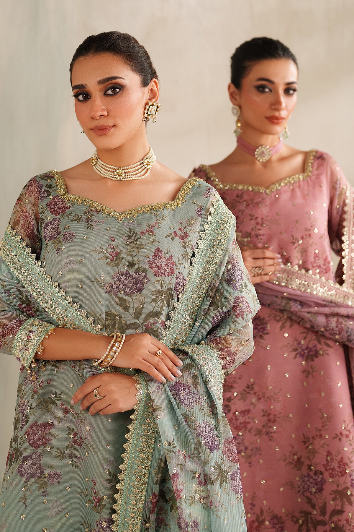 EMBROIDERED COTTON NET SF-4374 - Image 9