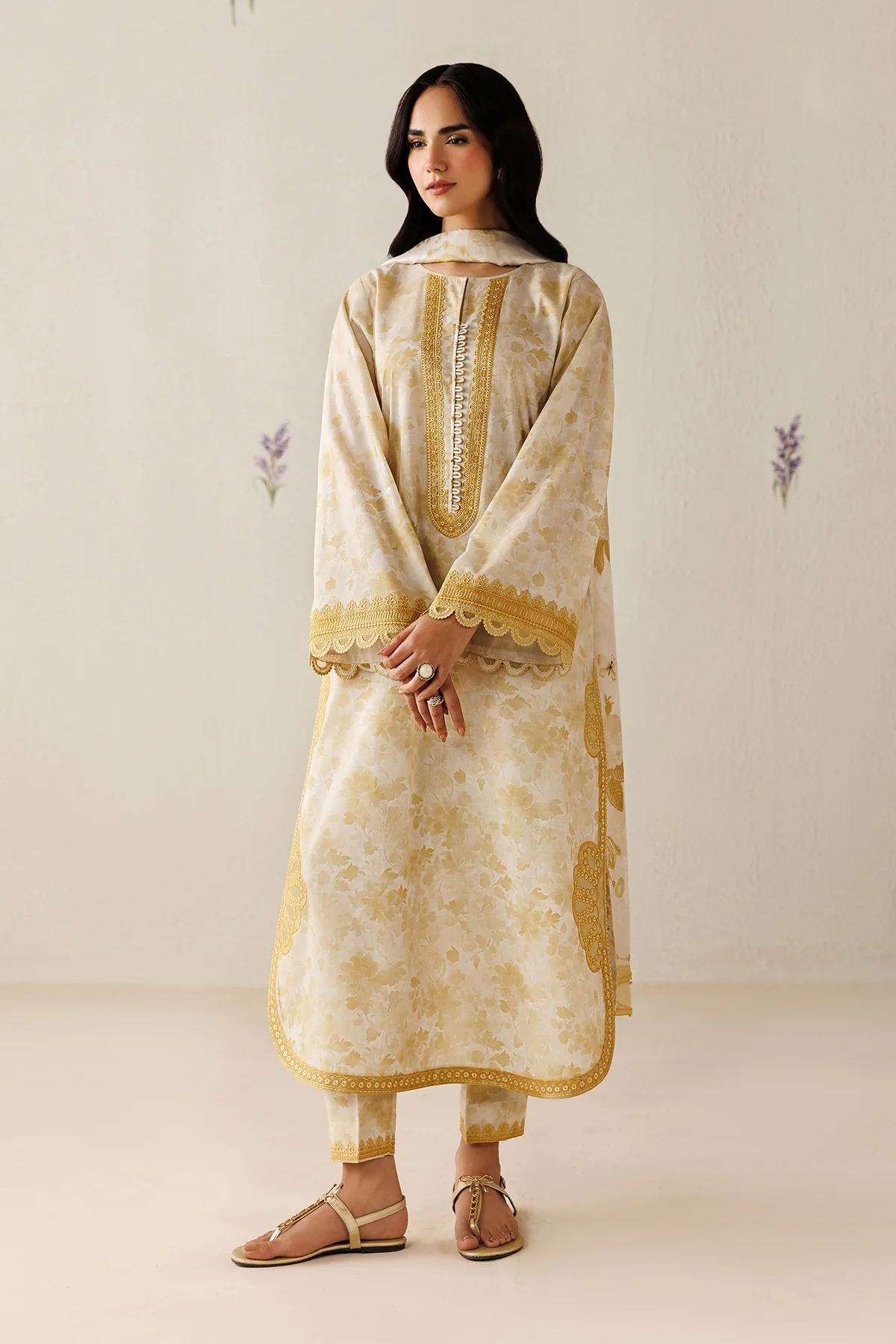 EMBROIDERED LAWN PR-1269