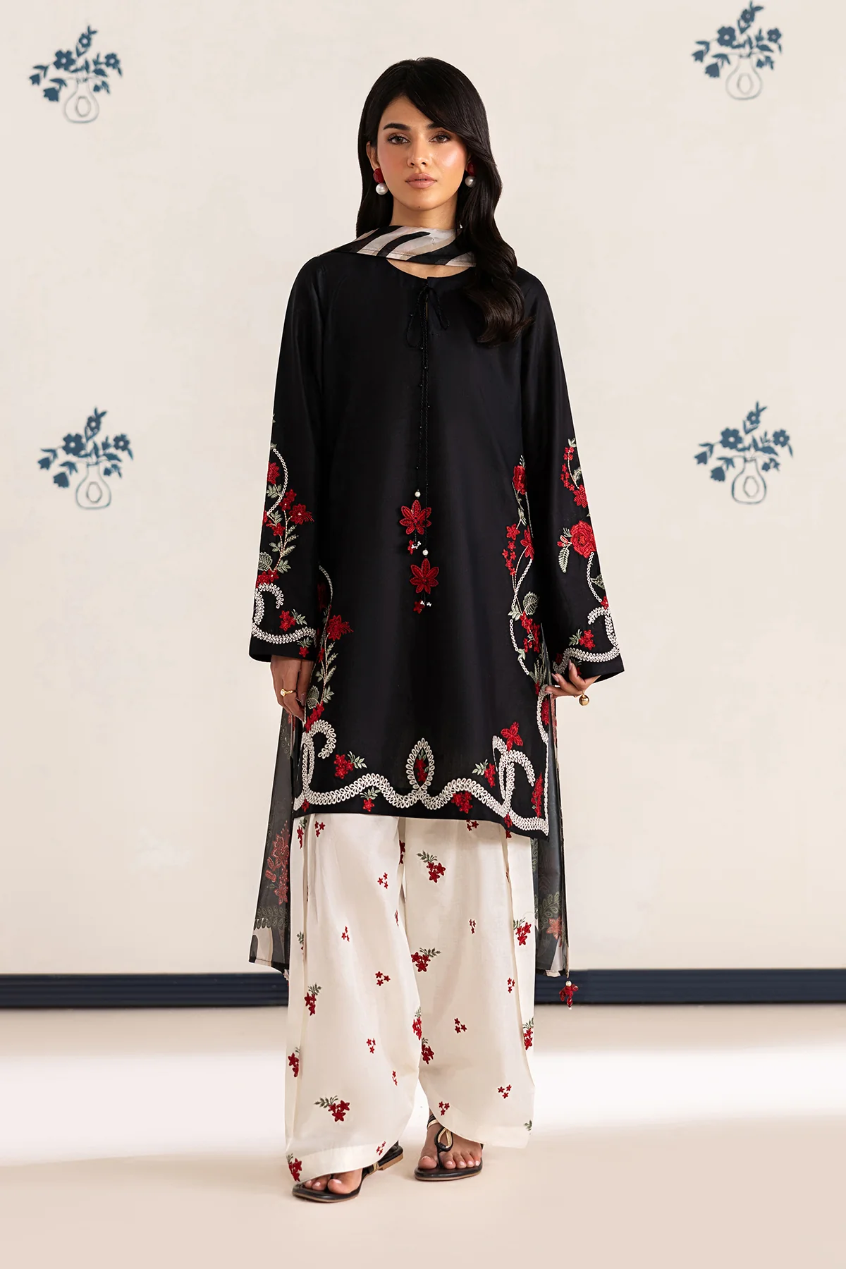 EMBROIDERED LAWN PR-1330