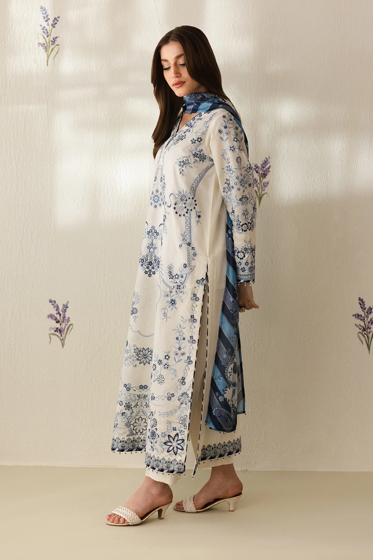 EMBROIDERED LAWN SF-4423 - Image 6