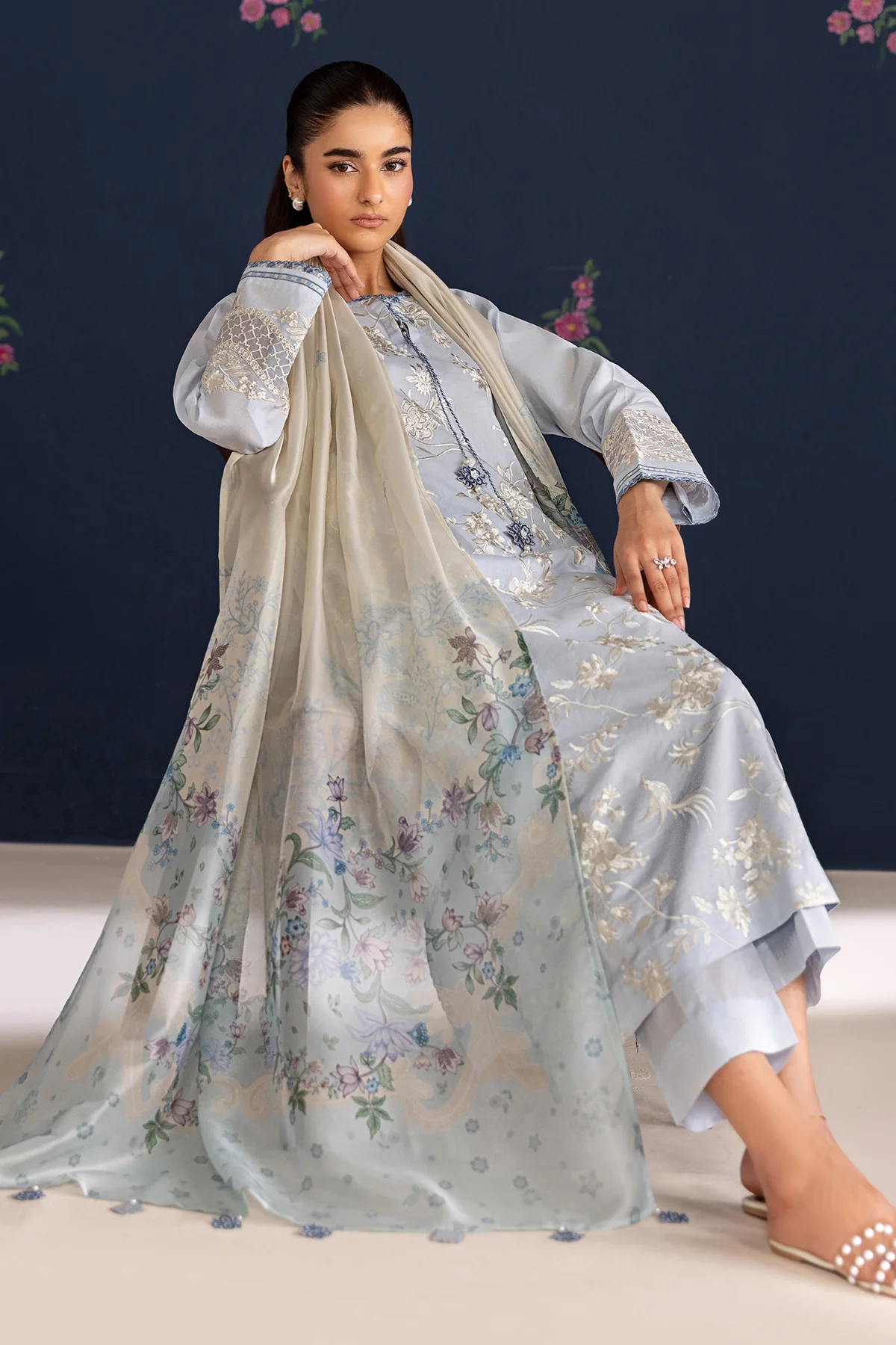 EMBROIDERED LAWN SF-4466 - Image 6