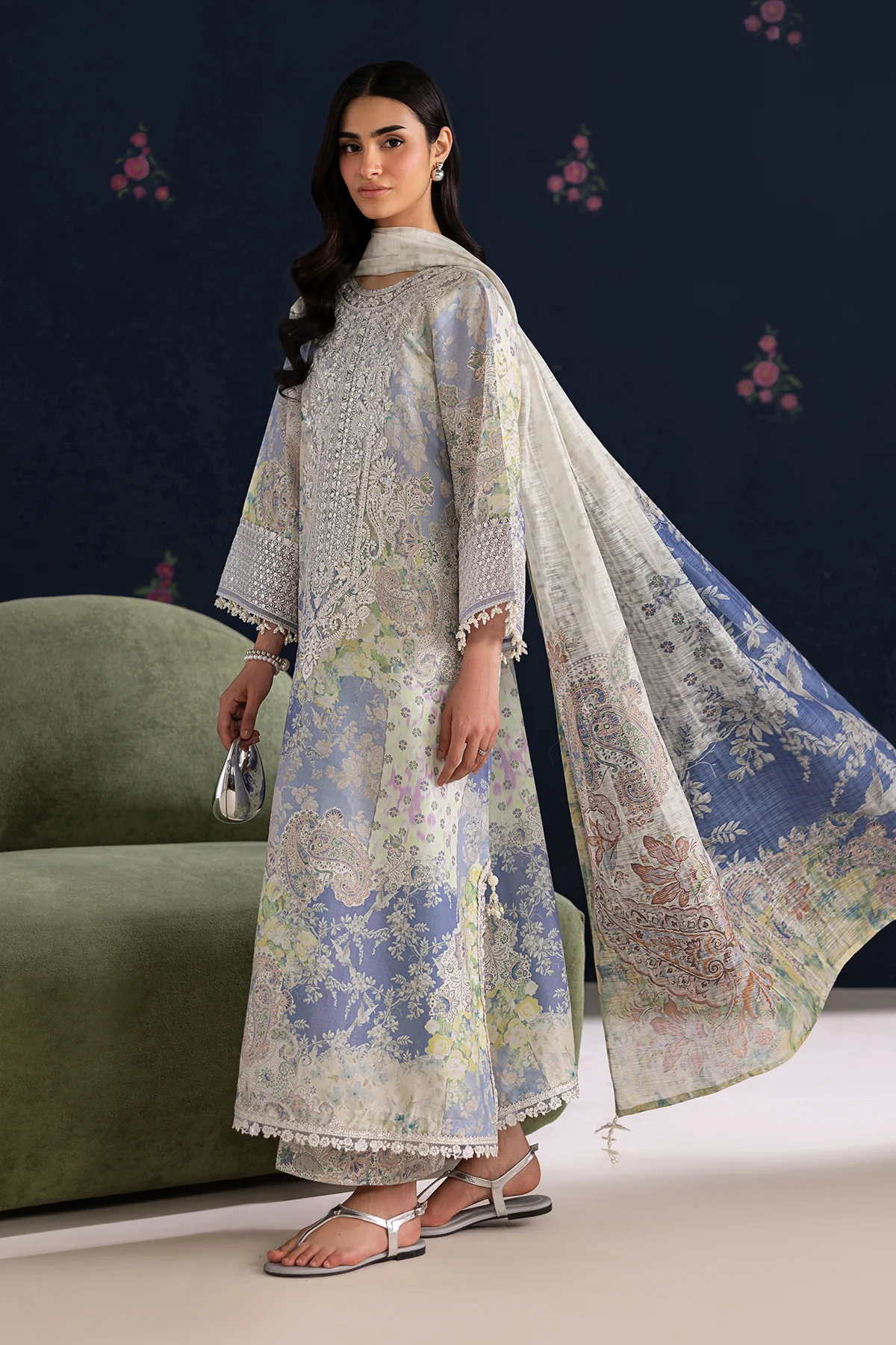 EMBROIDERED LAWN SF-4459 - Image 7