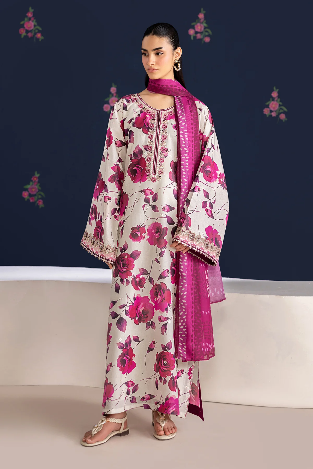 EMBROIDERED LAWN SF-4463 - Image 6