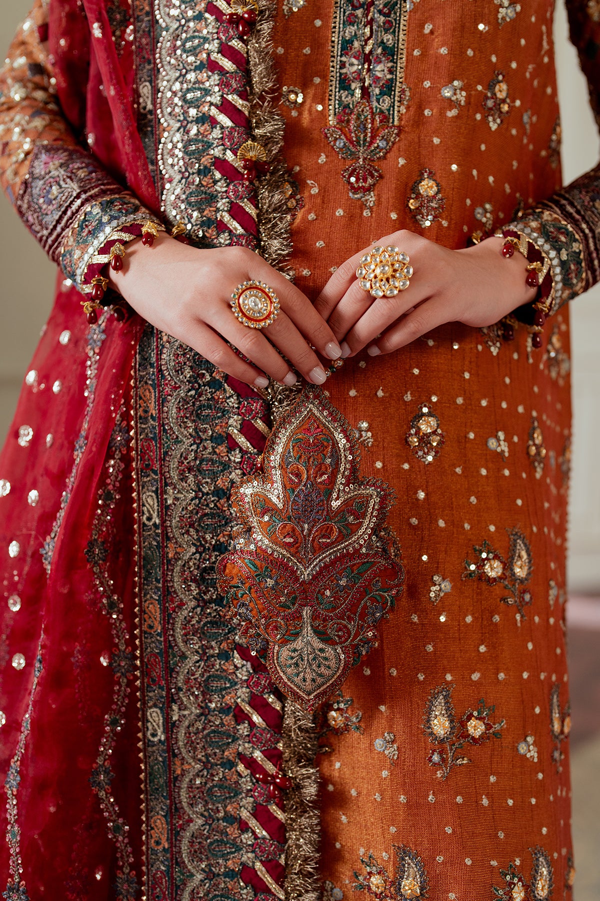EMBROIDERED NET CH13-01 STITCHED - Image 16