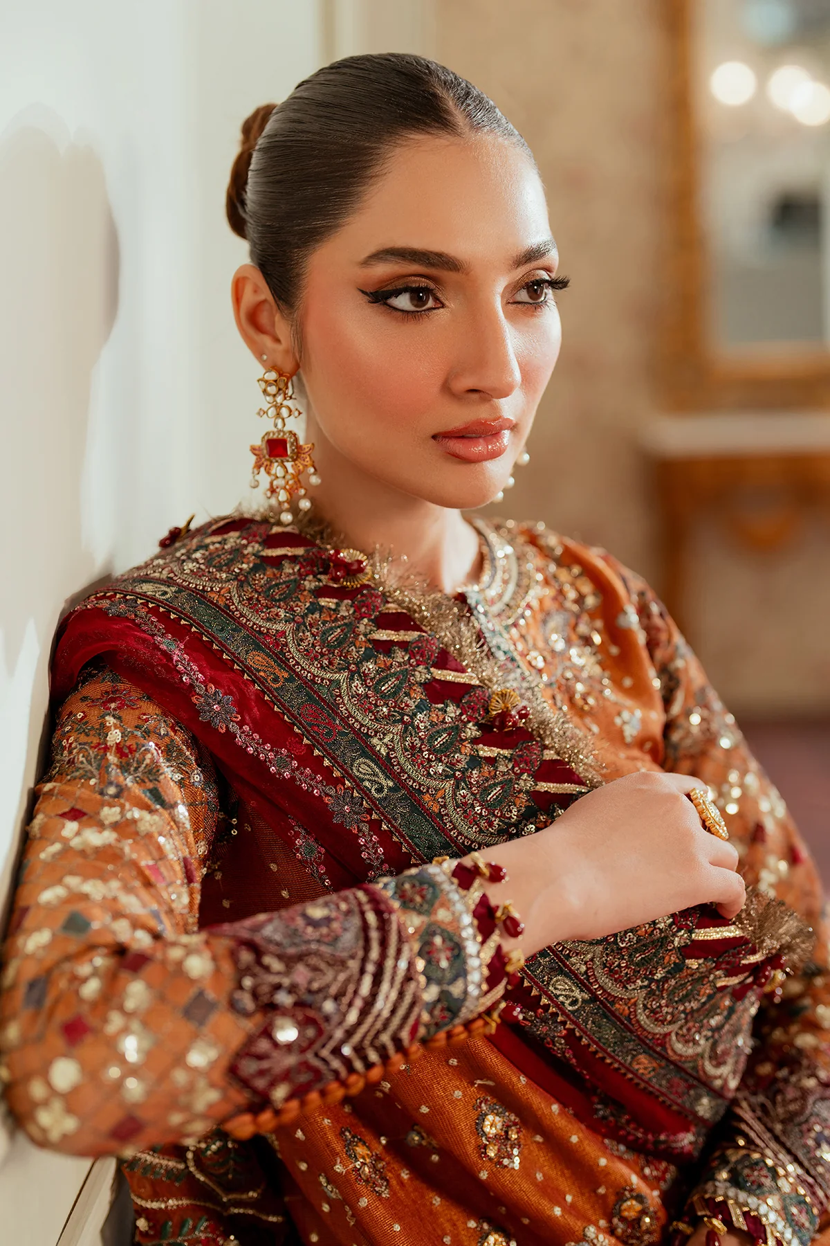 EMBROIDERED NET CH13-01 STITCHED - Image 24