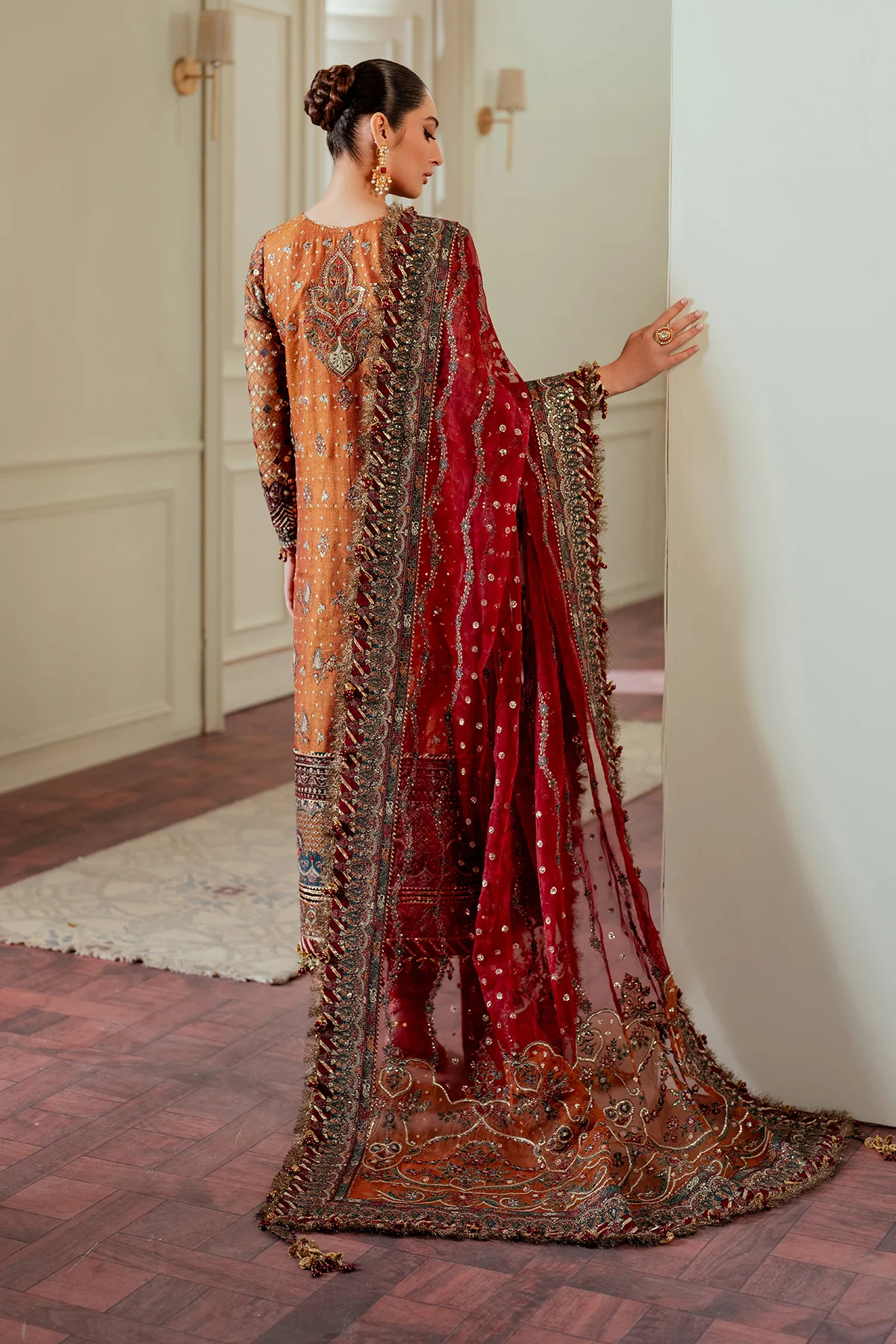 EMBROIDERED NET CH13-01 STITCHED - Image 4