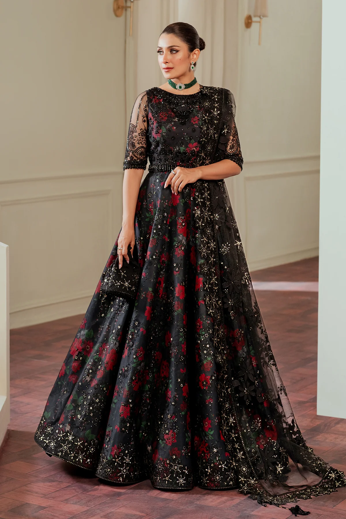 EMBROIDERED NET CH13-05 STITCHED - Image 11