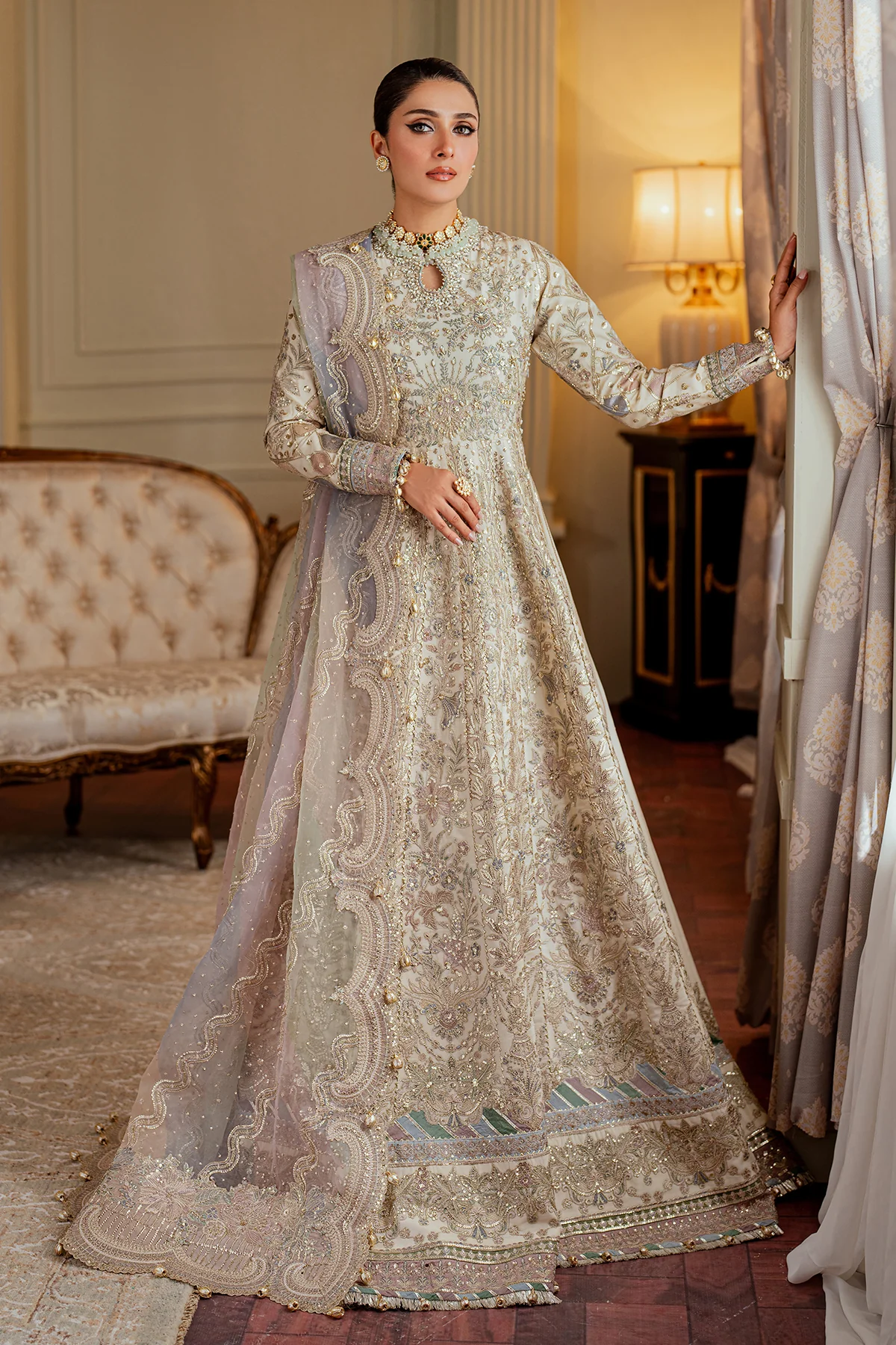 EMBROIDERED NET CH13-06 STITCHED - Image 10