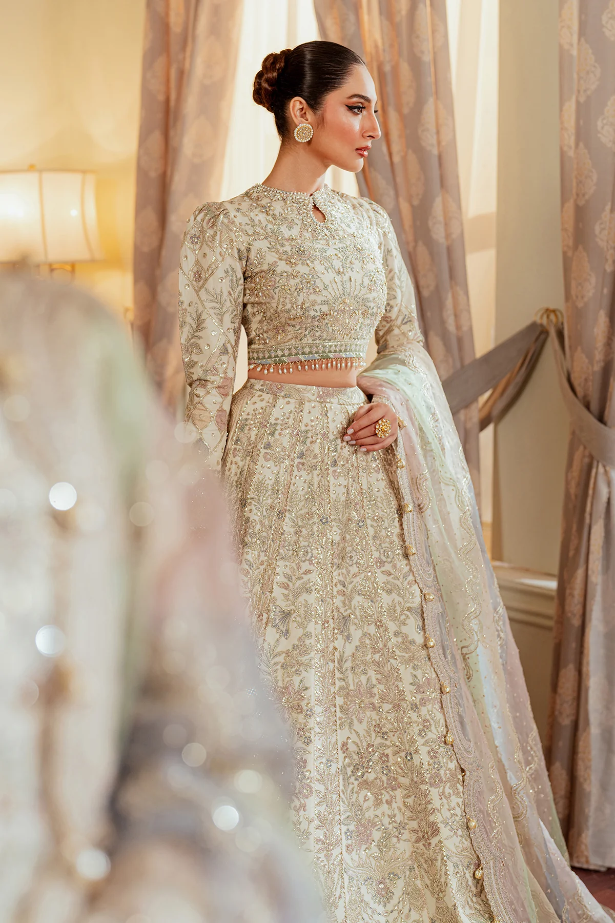 EMBROIDERED NET CH13-06 STITCHED - Image 14