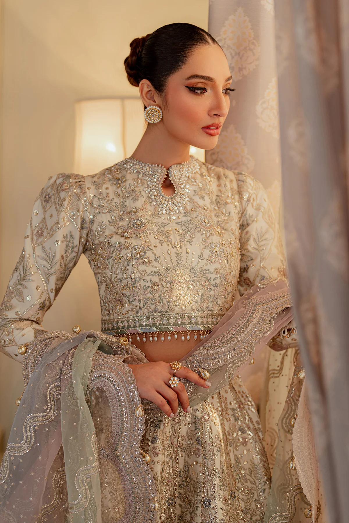 EMBROIDERED NET CH13-06 STITCHED - Image 26