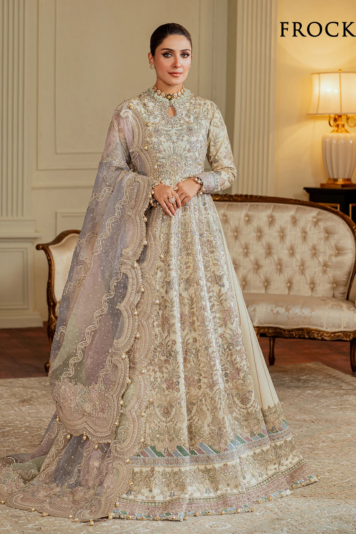 EMBROIDERED NET CH13-06 STITCHED - Image 4
