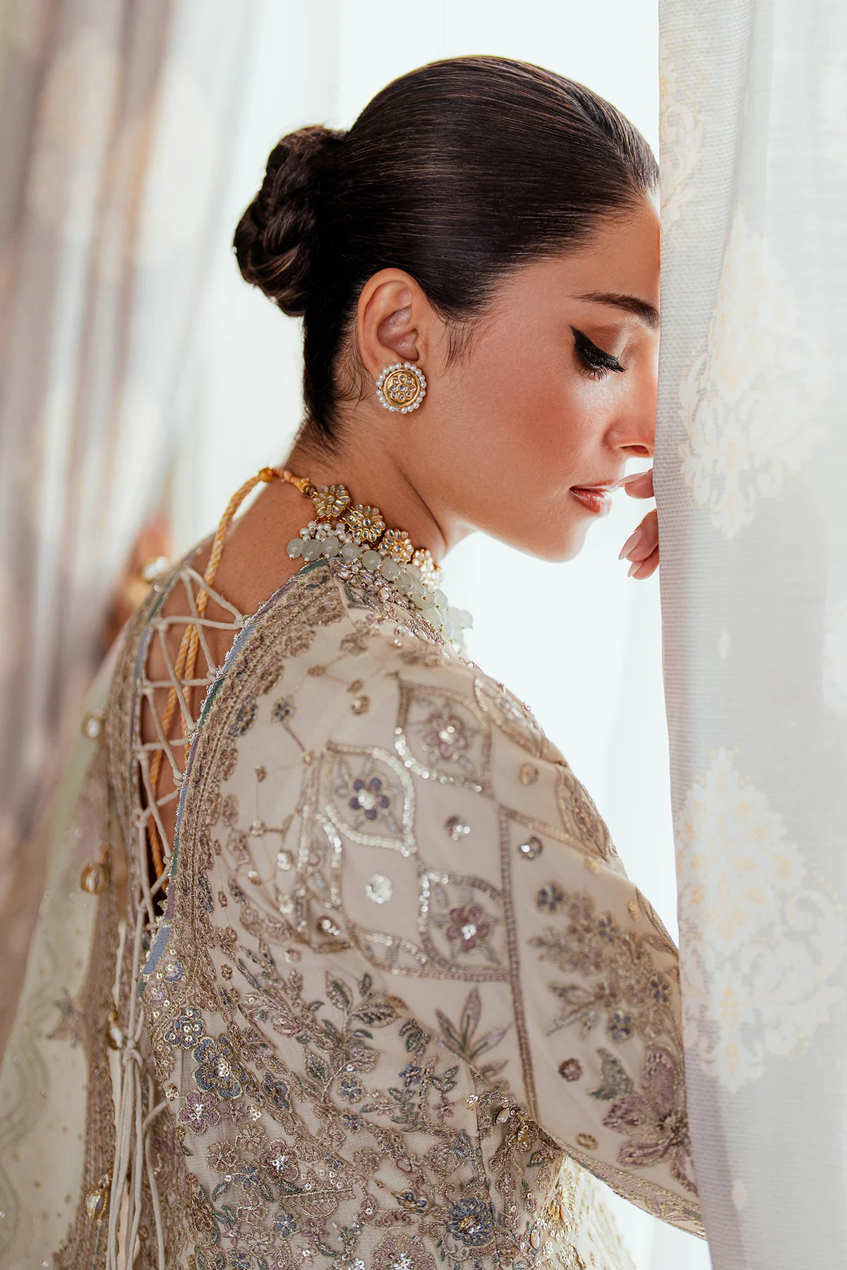 EMBROIDERED NET CH13-06 STITCHED - Image 9