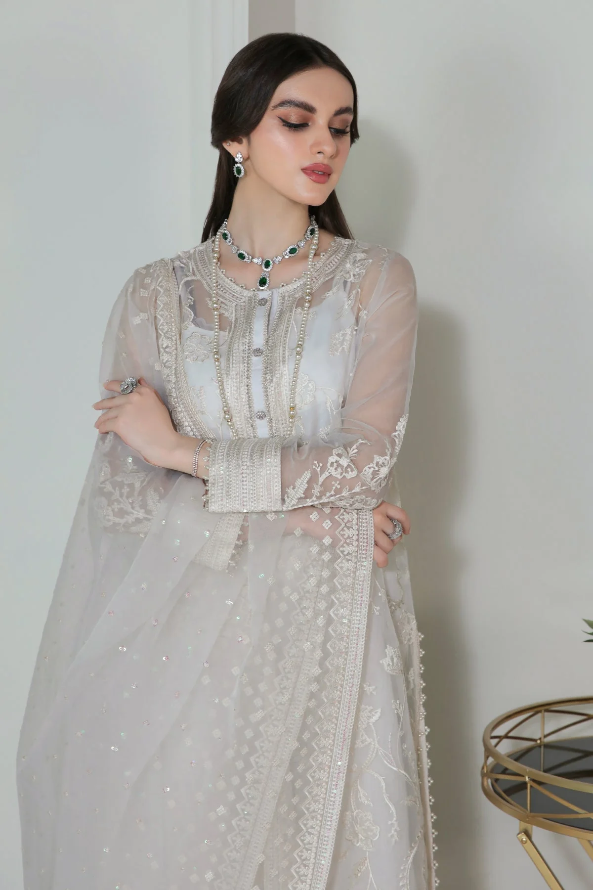 EMBROIDERED ORGANZA SF-186 - Image 5