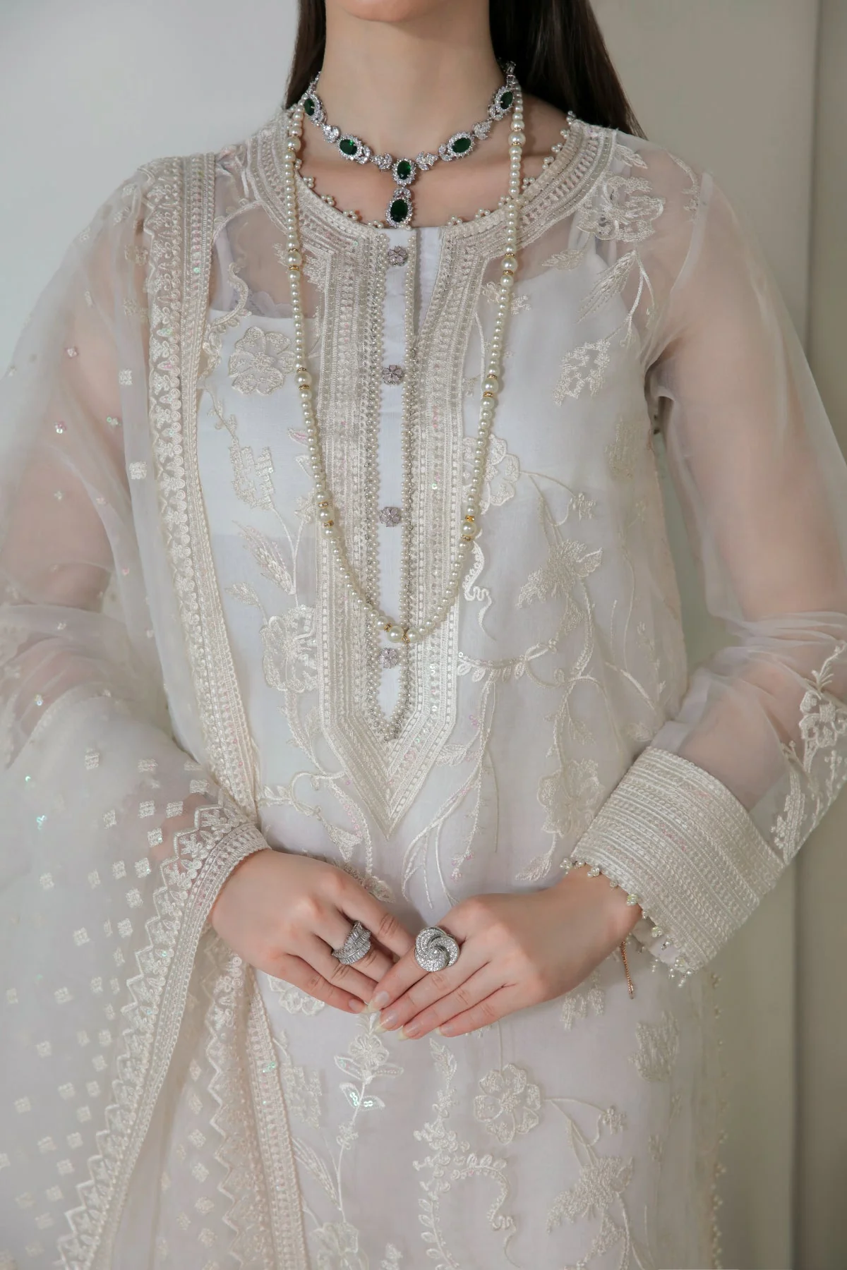 EMBROIDERED ORGANZA SF-186 - Image 7