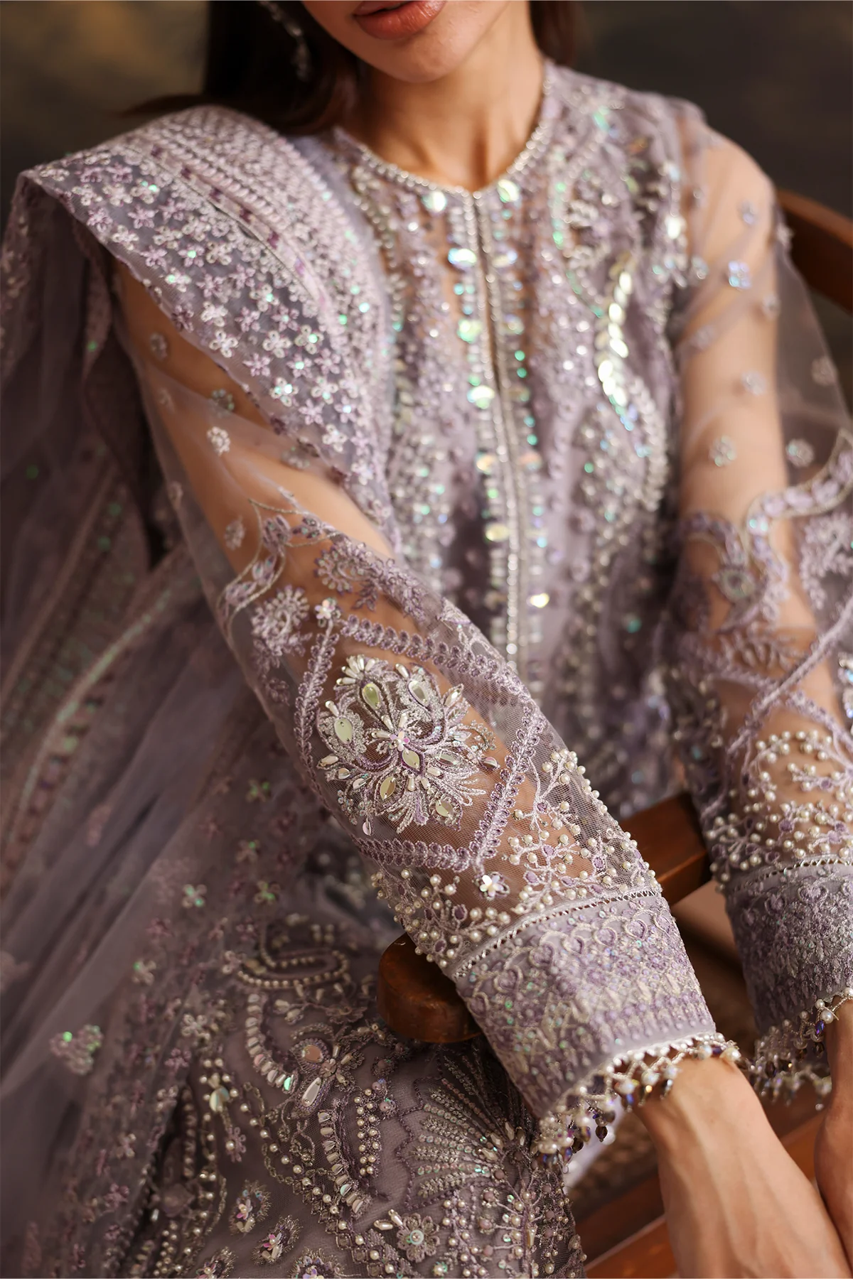 EMBROIDERED NET UF-4379 - Image 4