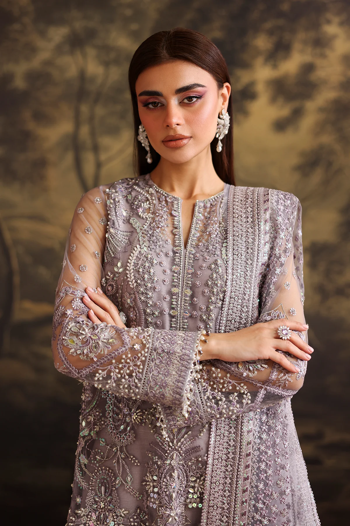 EMBROIDERED NET UF-4379 - Image 3