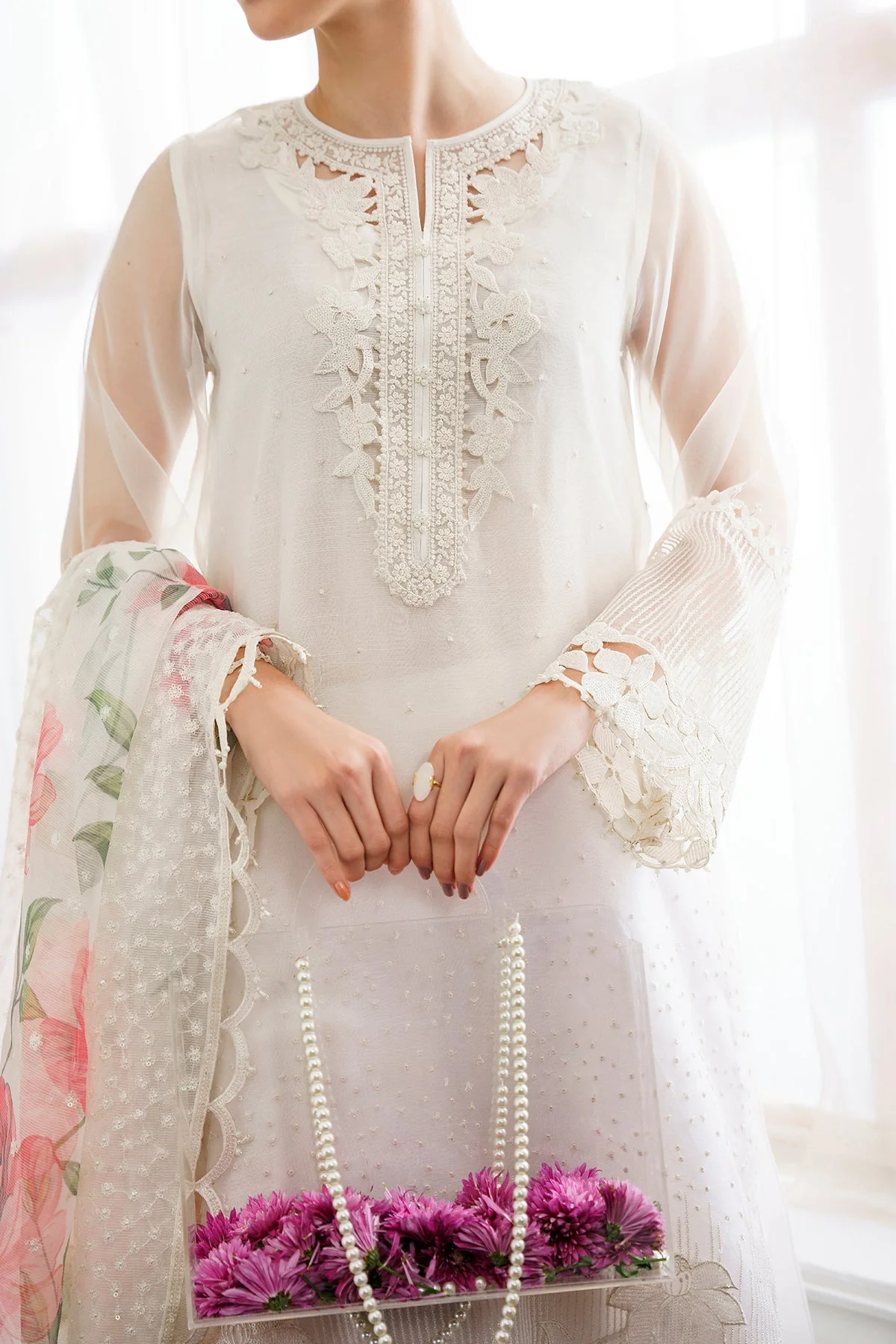 EMBROIDERED ORGANZA SF-526 - Image 3