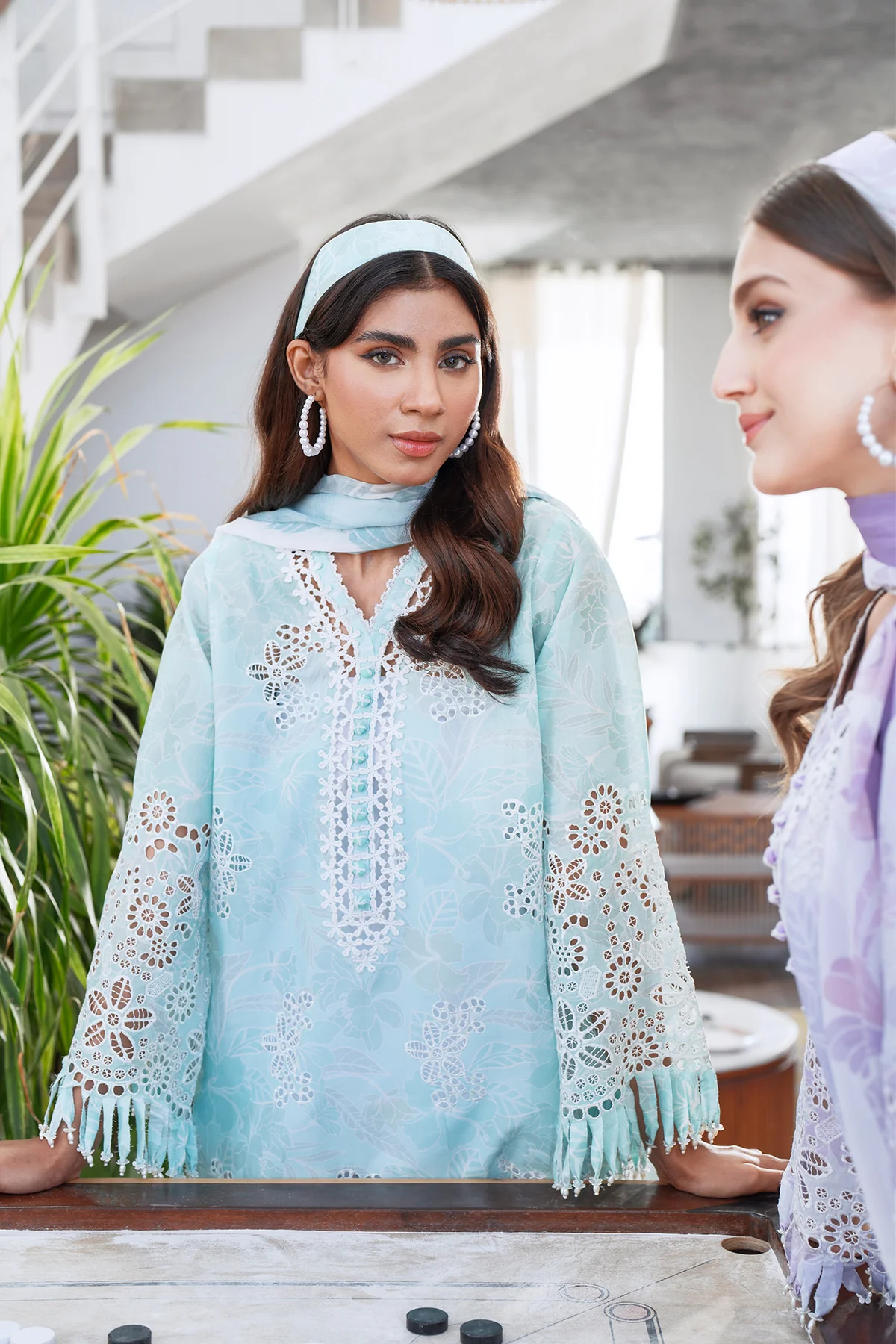 EMBROIDERED PRINTED LAWN SF-4073 - Image 11