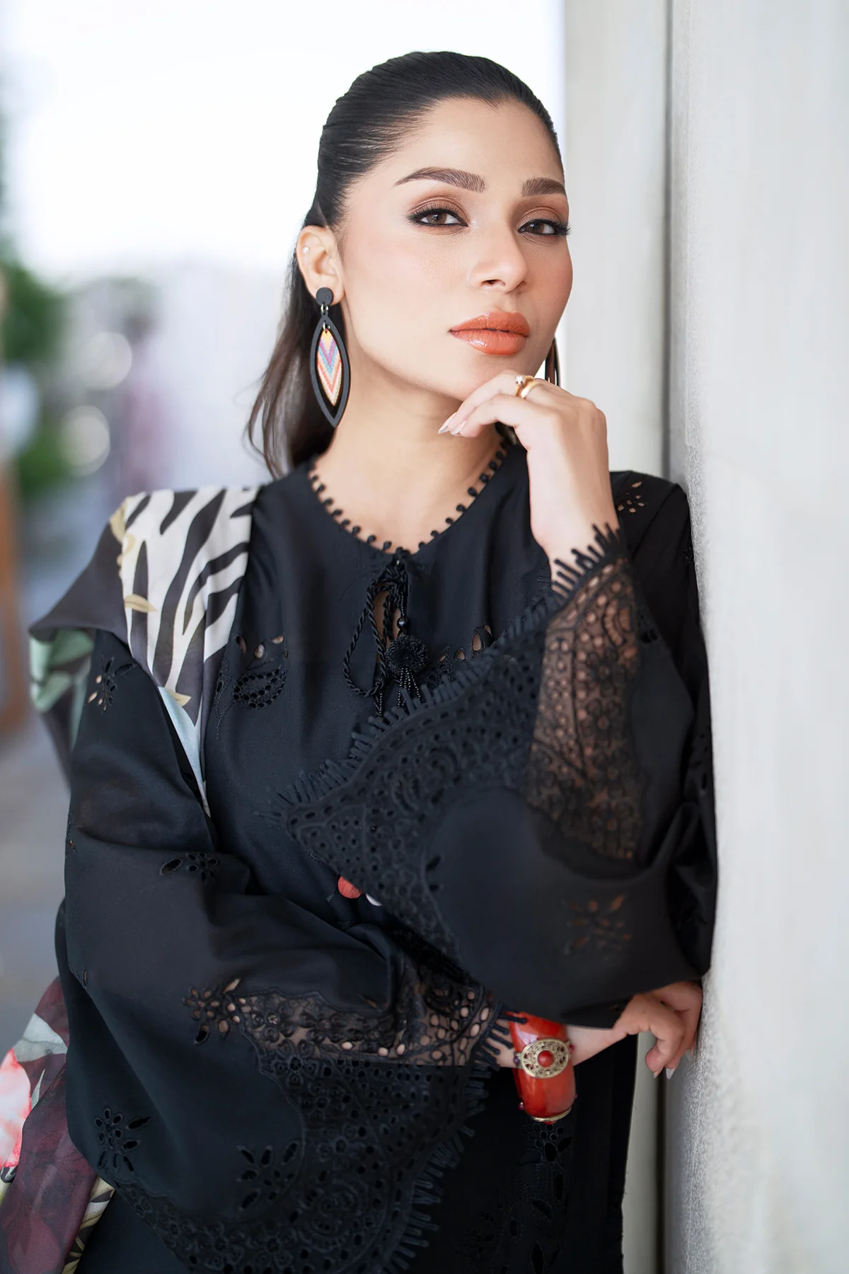 EMBROIDERED PRINTED LAWN SF-4080 - Image 3