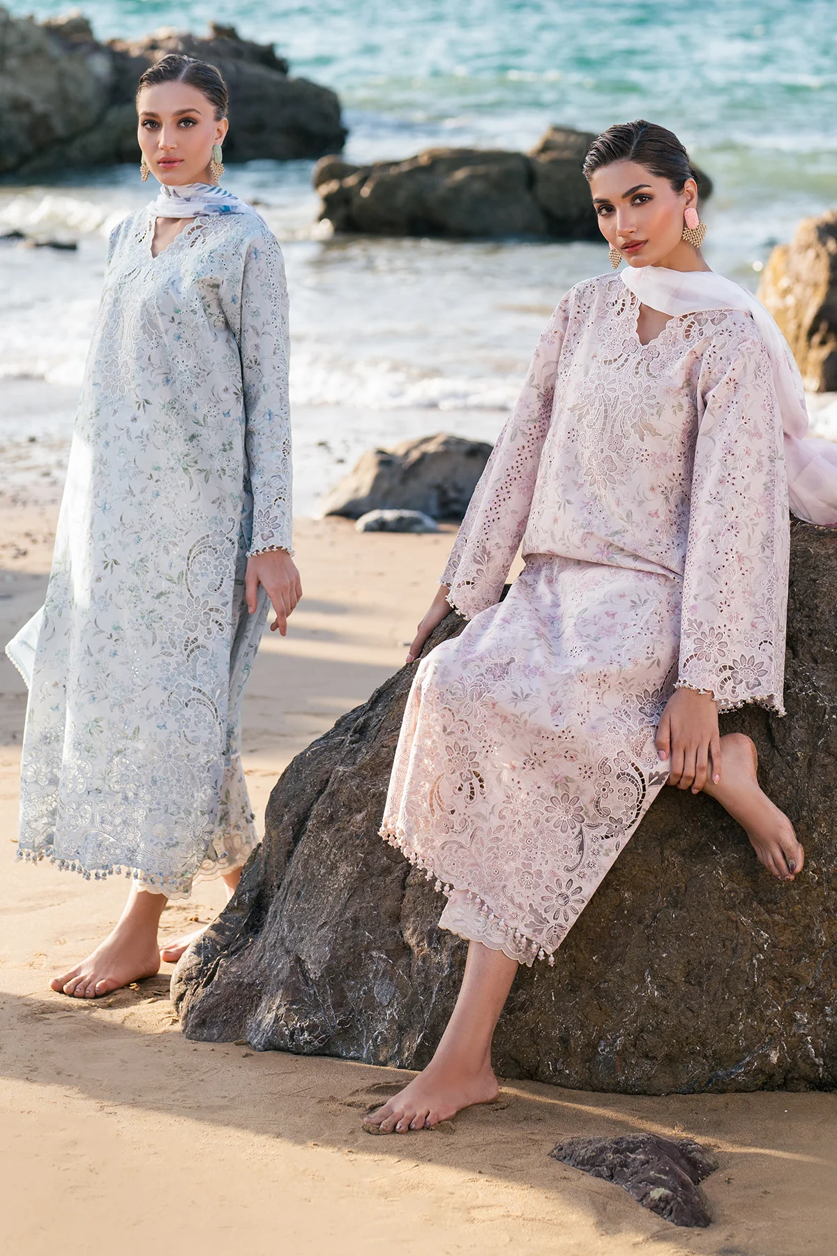 EMBROIDERED PRINTED LAWN SF-4130 - Image 8