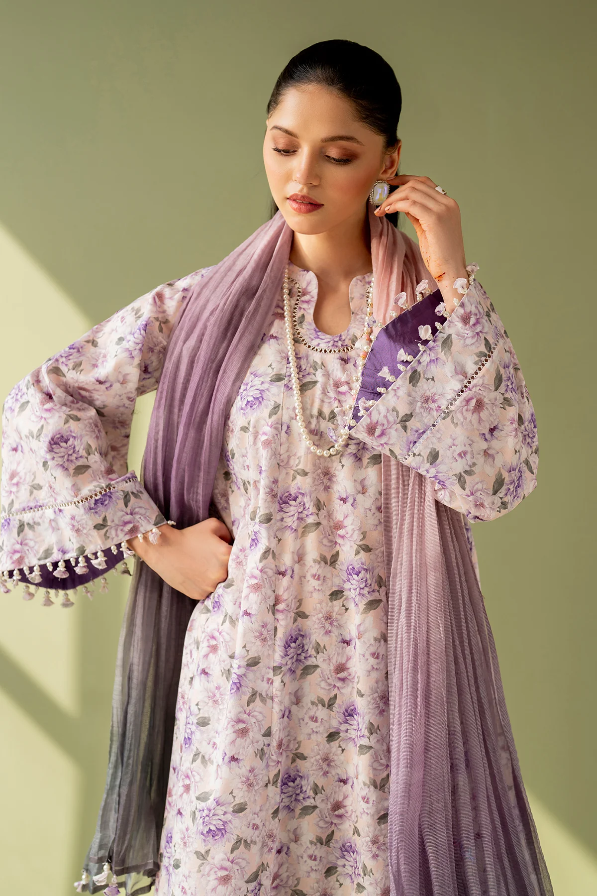 EMBROIDERED PRINTED LAWN SF-4168 - Image 4