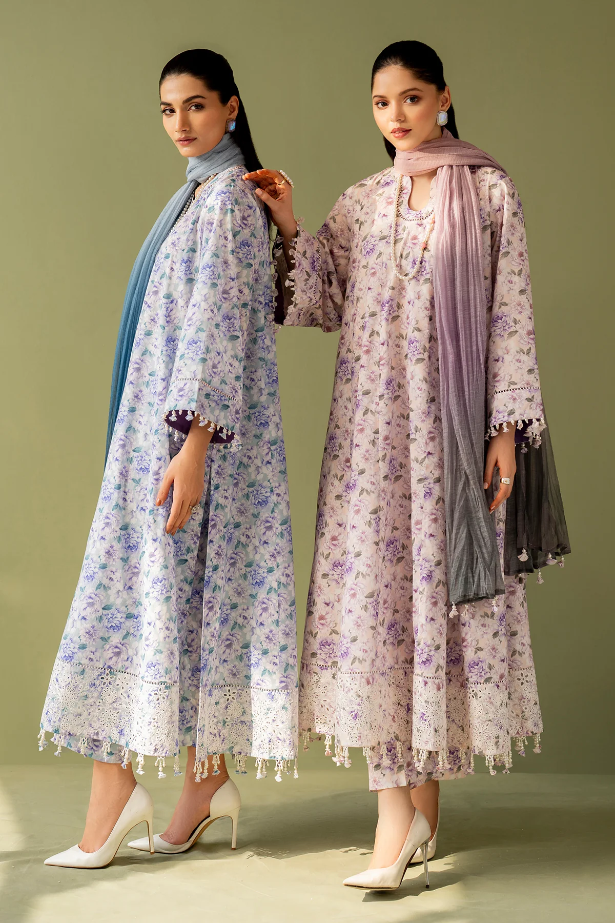 EMBROIDERED PRINTED LAWN SF-4168 - Image 5