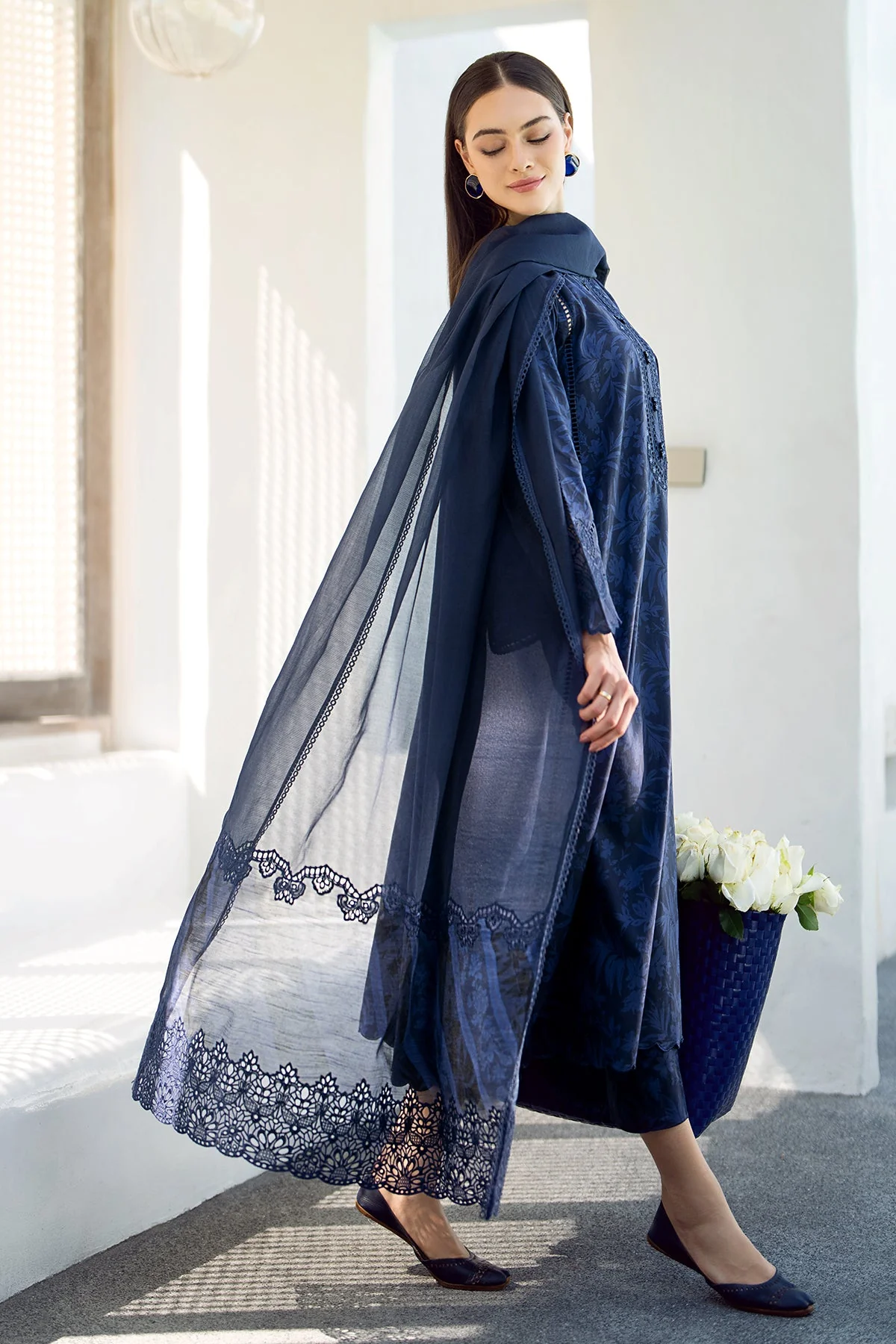 EMBROIDERED PRINTED LAWN SF-544 - Image 2