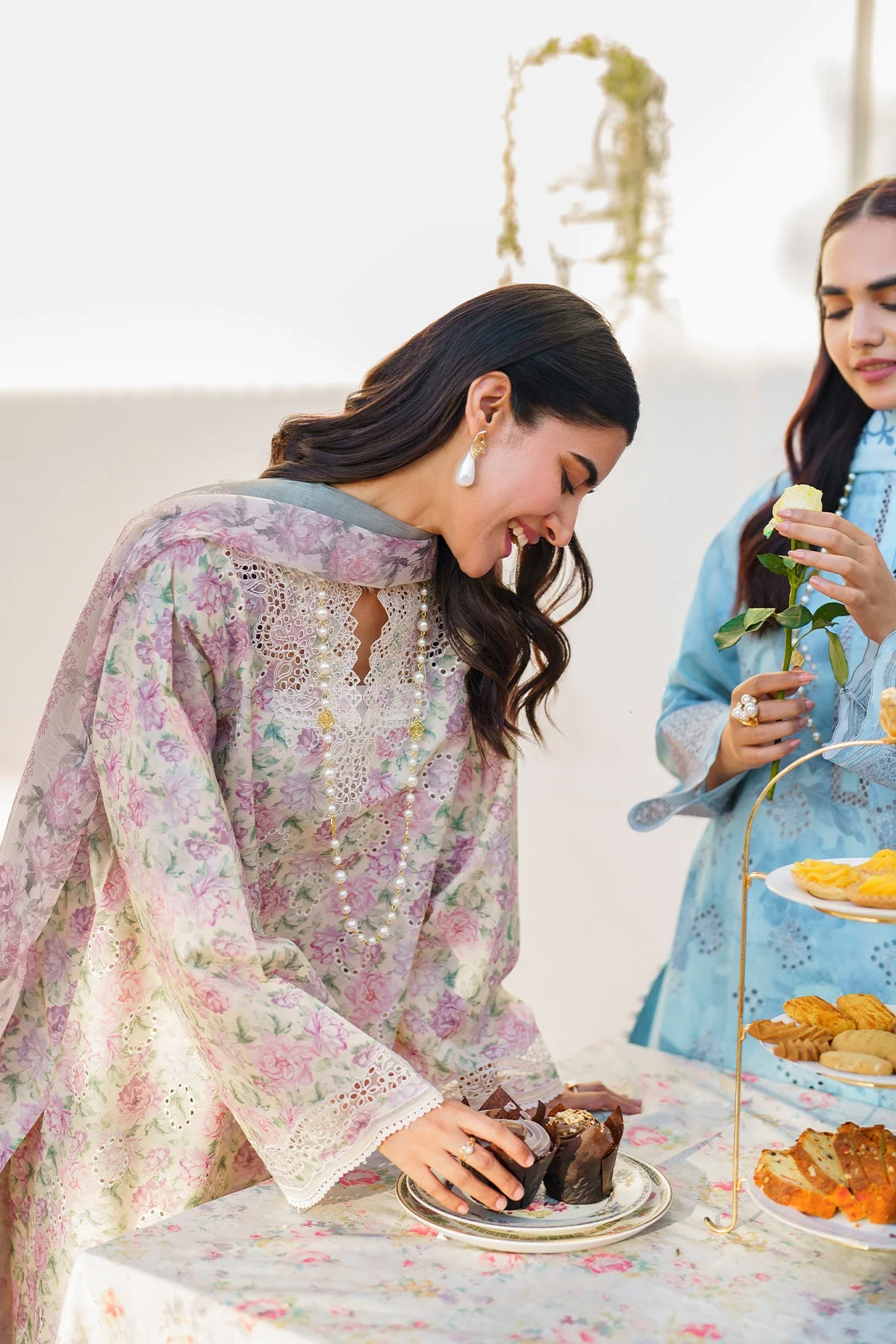 EMBROIDERED PRINTED LAWN SF-638 - Image 8