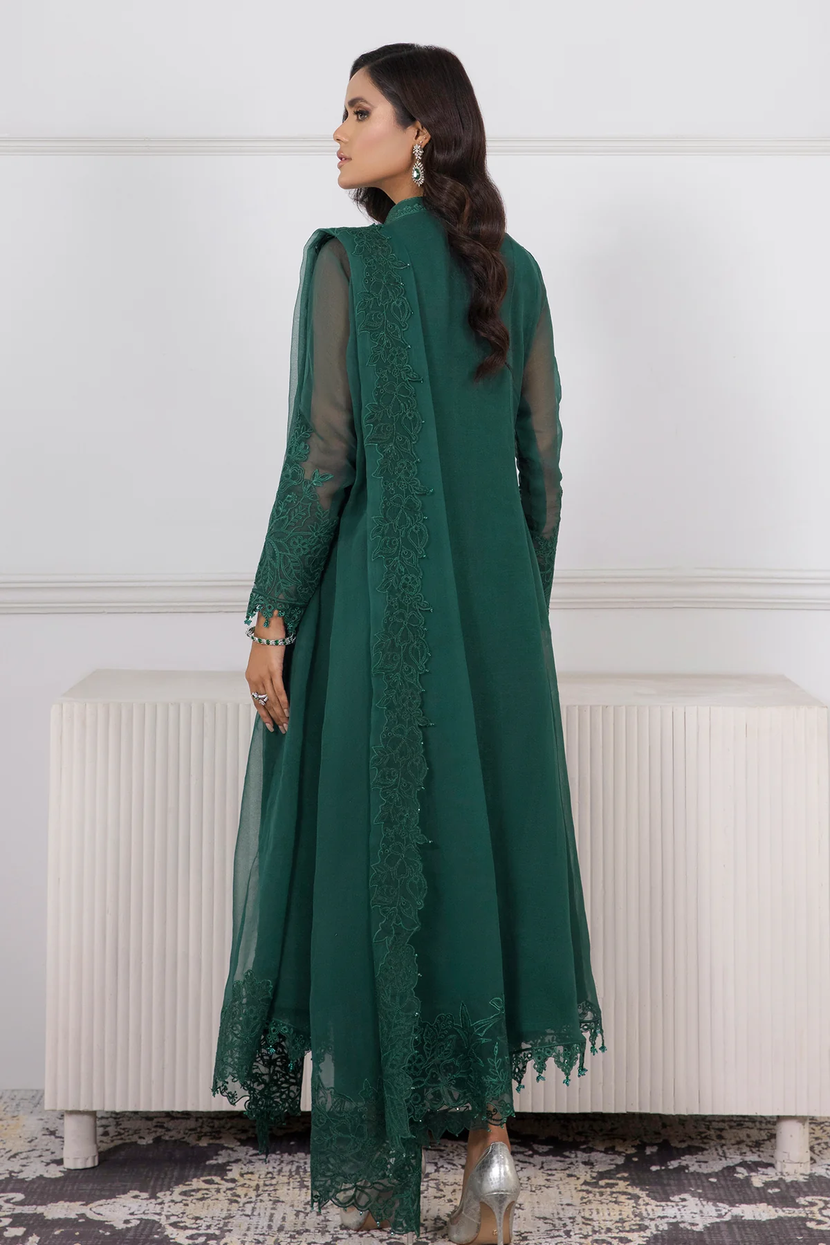 EMBROIDERED SCHIFFLI CHIFFON UF-339 - Image 2