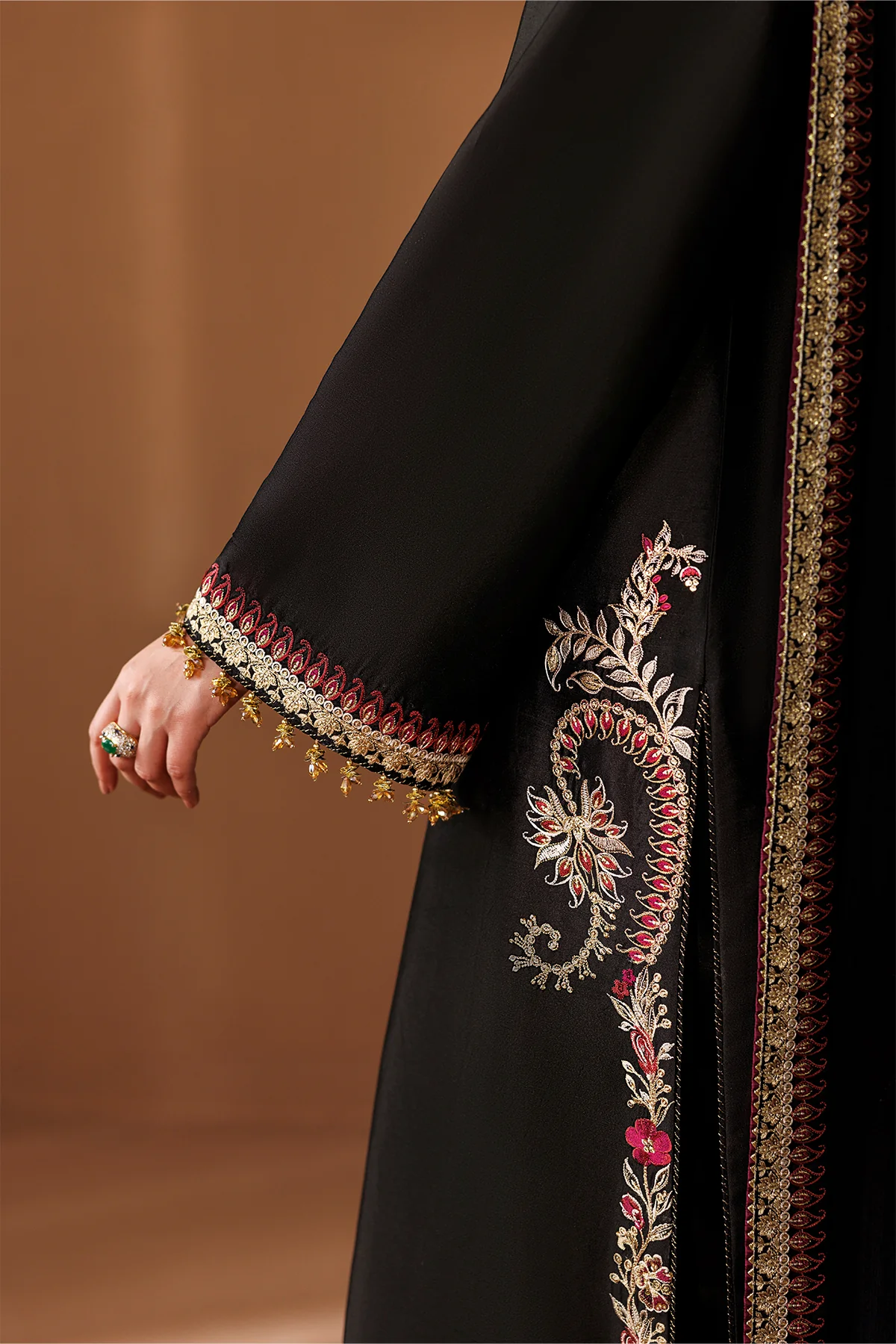 EMBROIDERED SHEESHA SILK PR-1282 - Image 4
