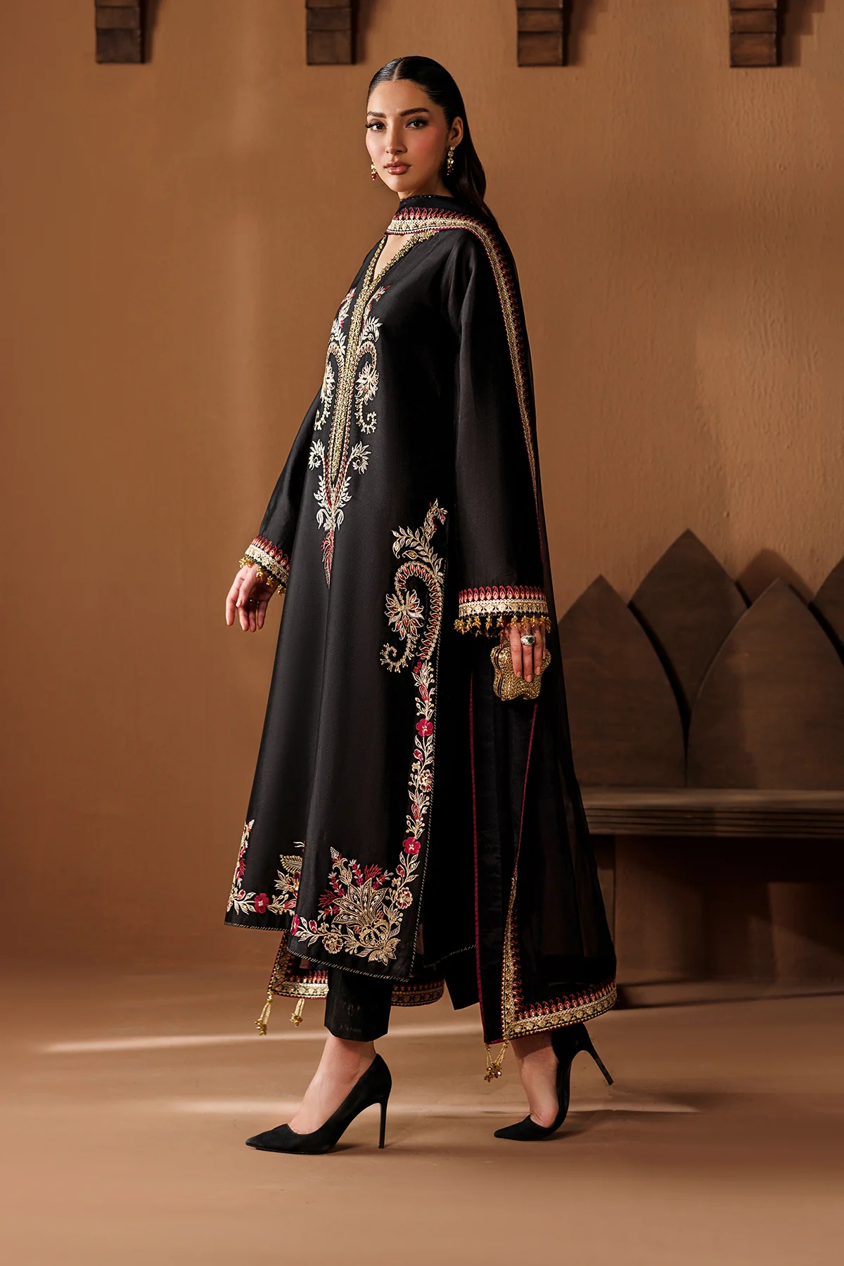 EMBROIDERED SHEESHA SILK PR-1282 - Image 8