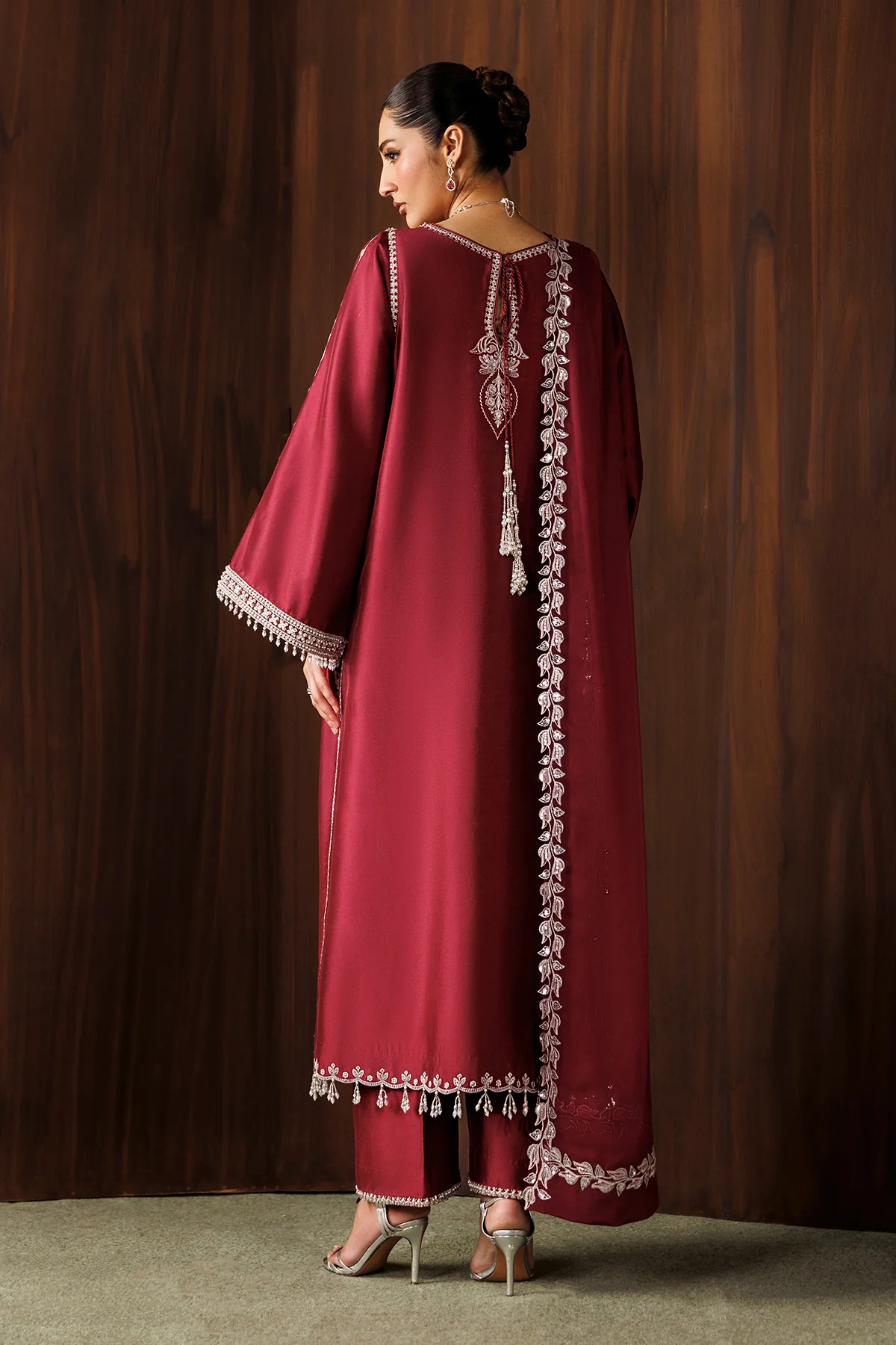 EMBROIDERED SHEESHA SILK PR-1289 - Image 2