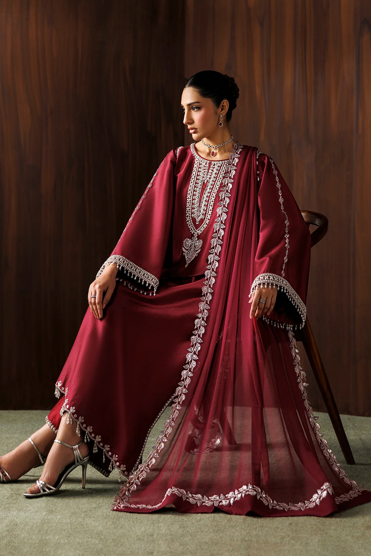EMBROIDERED SHEESHA SILK PR-1289 - Image 6