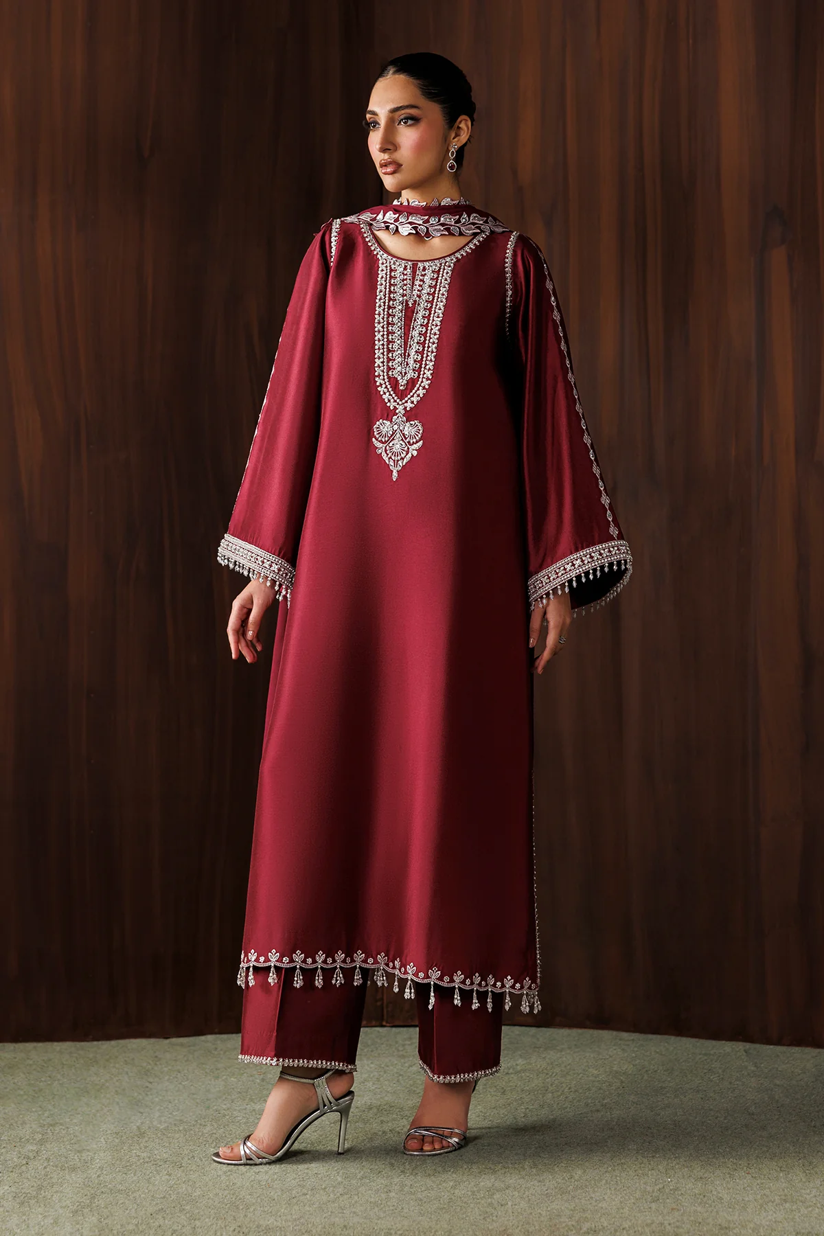 EMBROIDERED SHEESHA SILK PR-1289 - Image 7