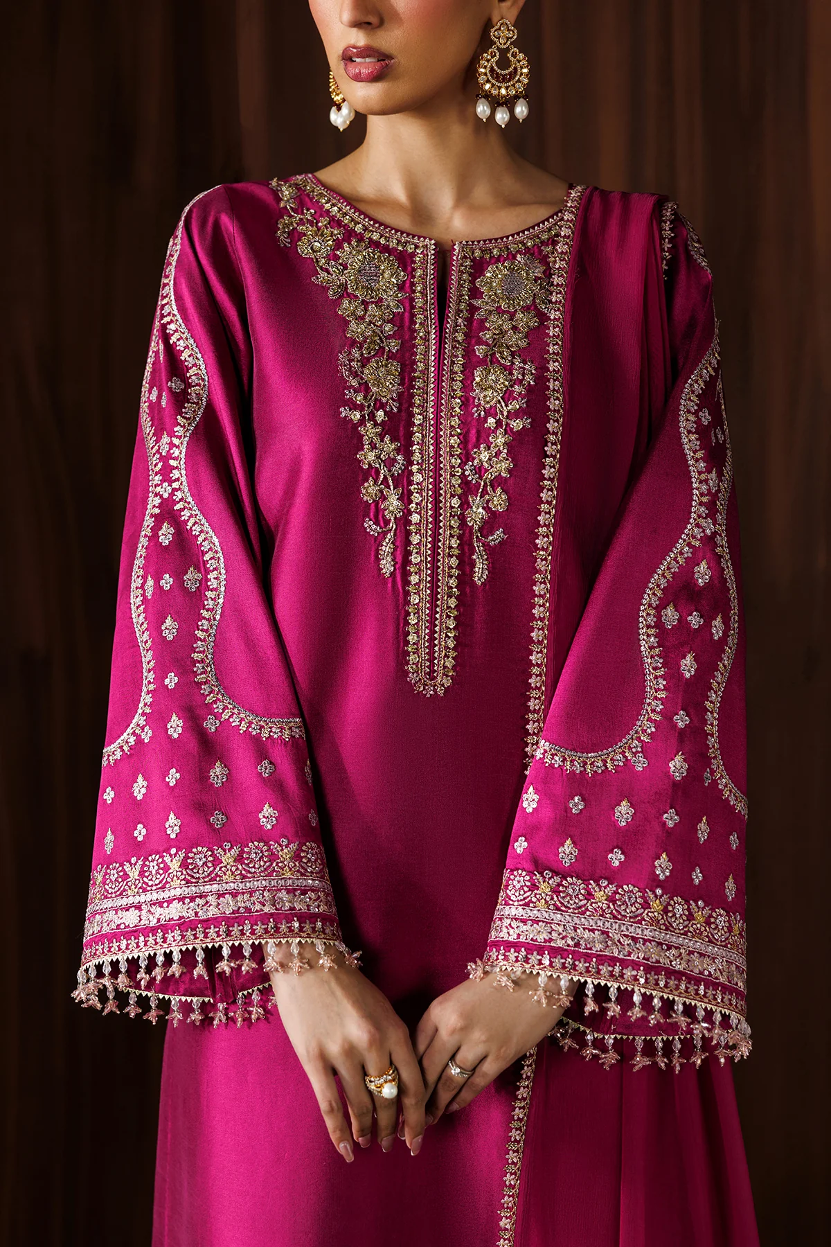 EMBROIDERED SHEESHA SILK PR-1290 - Image 3