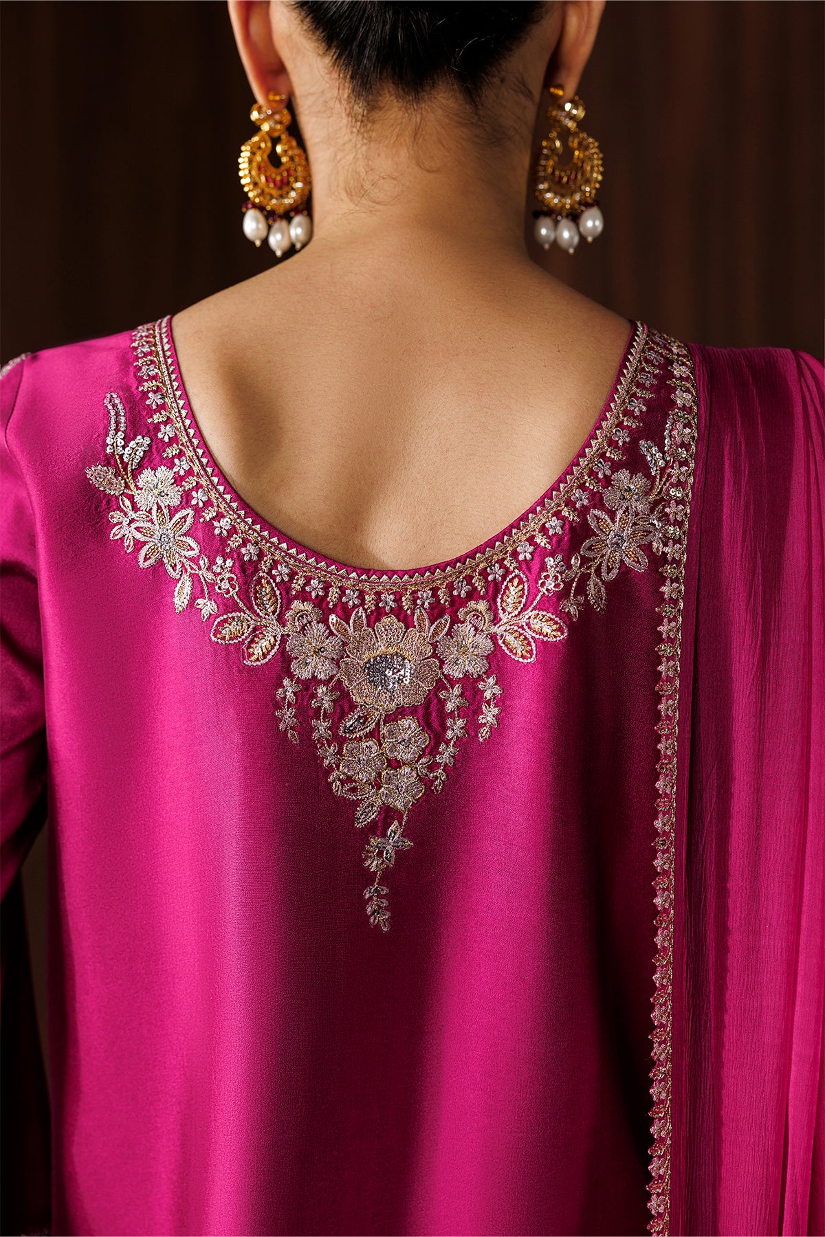 EMBROIDERED SHEESHA SILK PR-1290 - Image 4