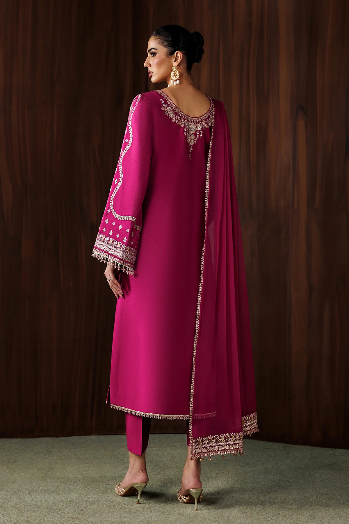 EMBROIDERED SHEESHA SILK PR-1290 - Image 7