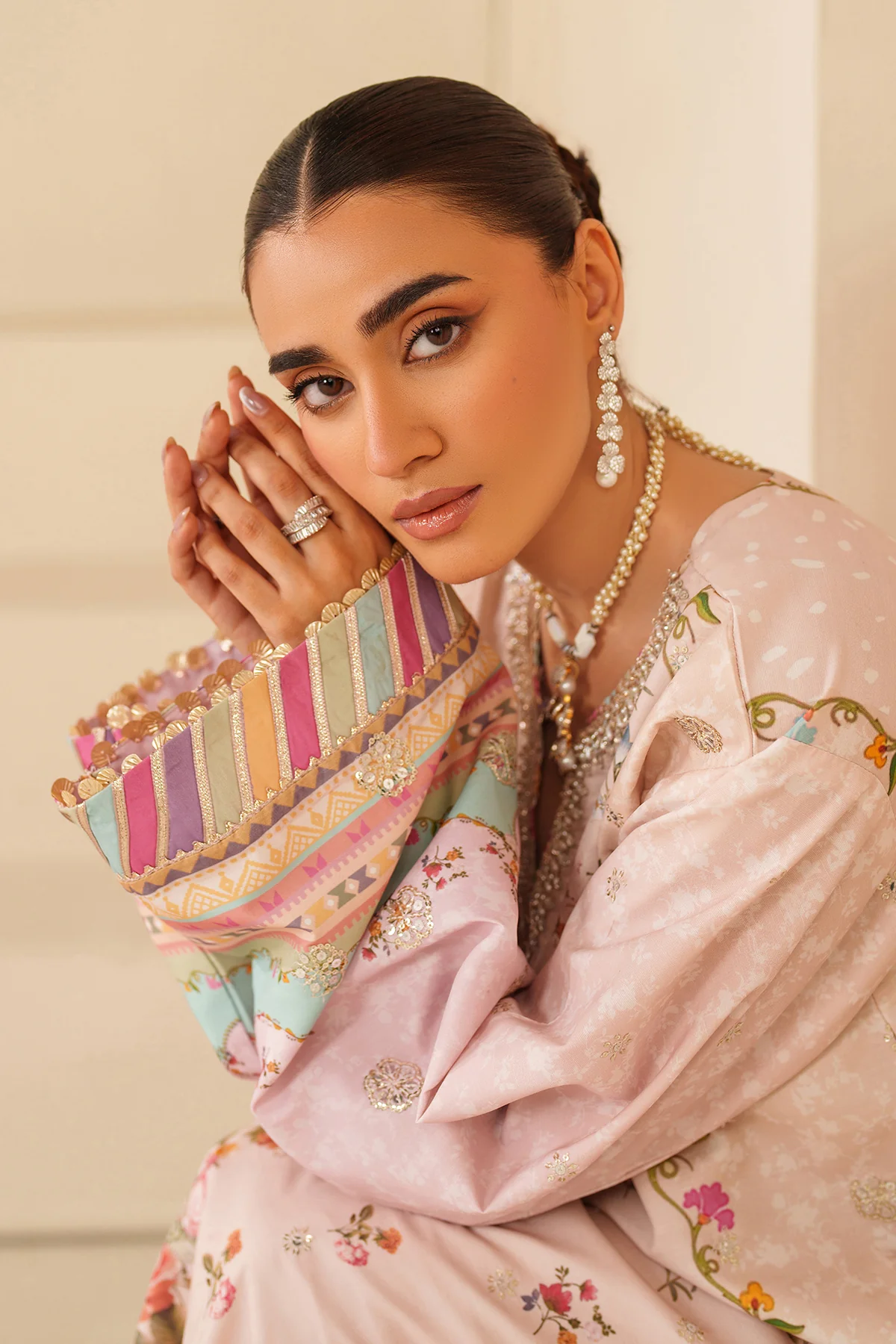 EMBROIDERED RAW SILK PR-1181 - Image 5