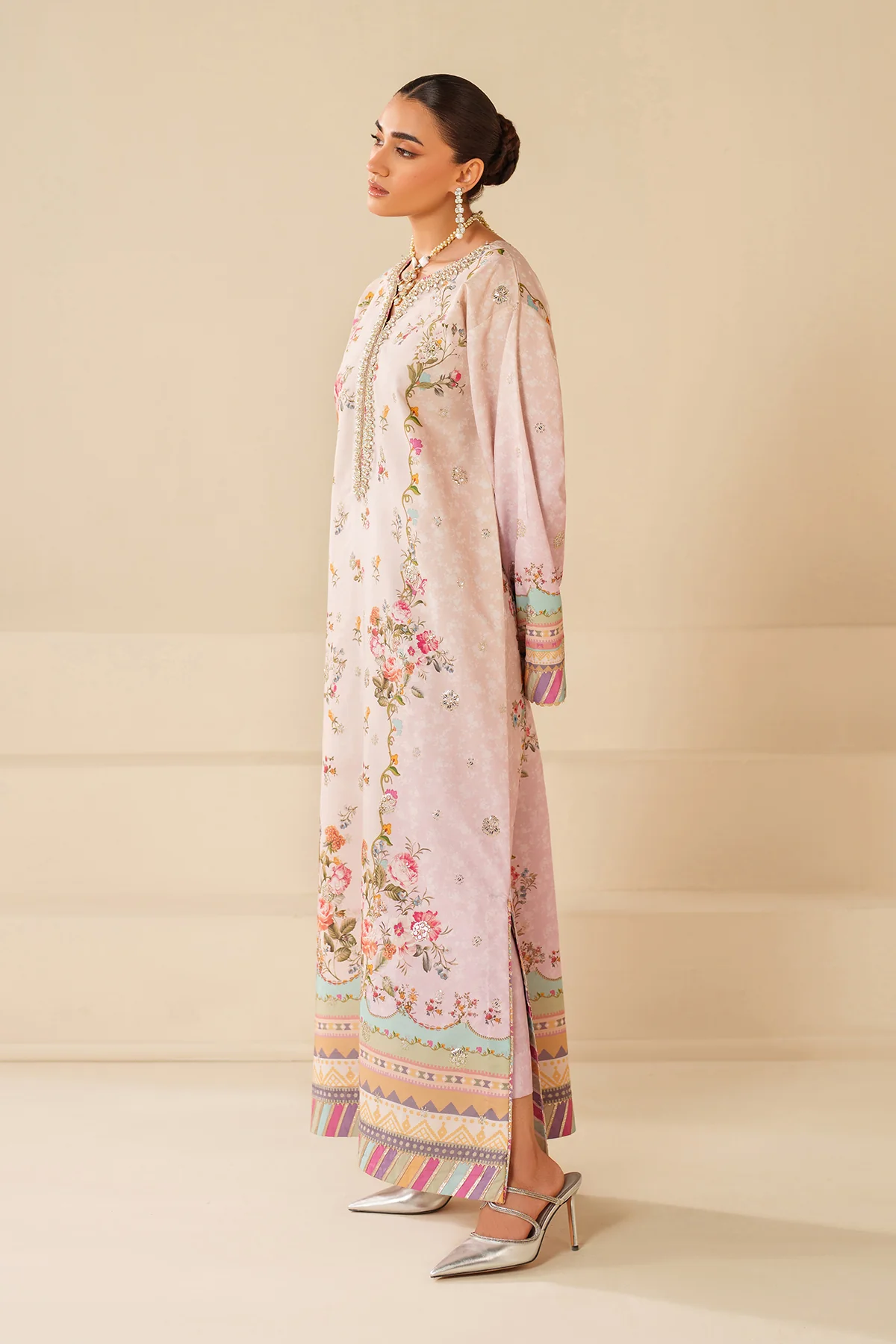 EMBROIDERED RAW SILK PR-1181 - Image 6