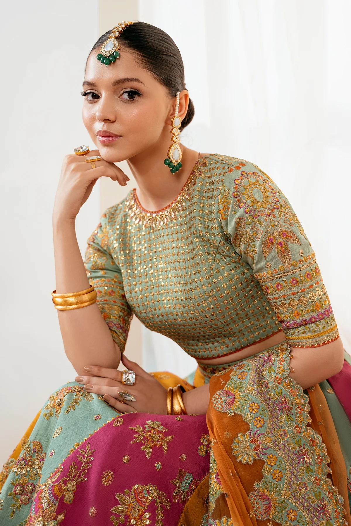 EMBROIDERED SILK SF-4036 - Image 7