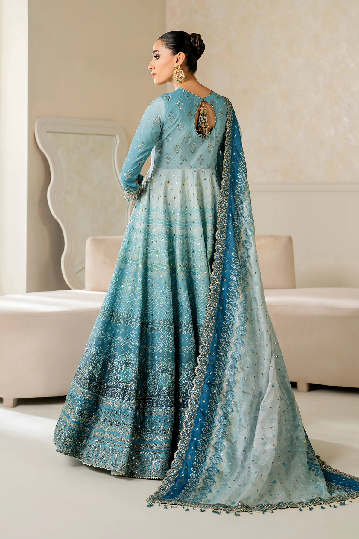 EMBROIDERED SILK UF-4162 - Image 2
