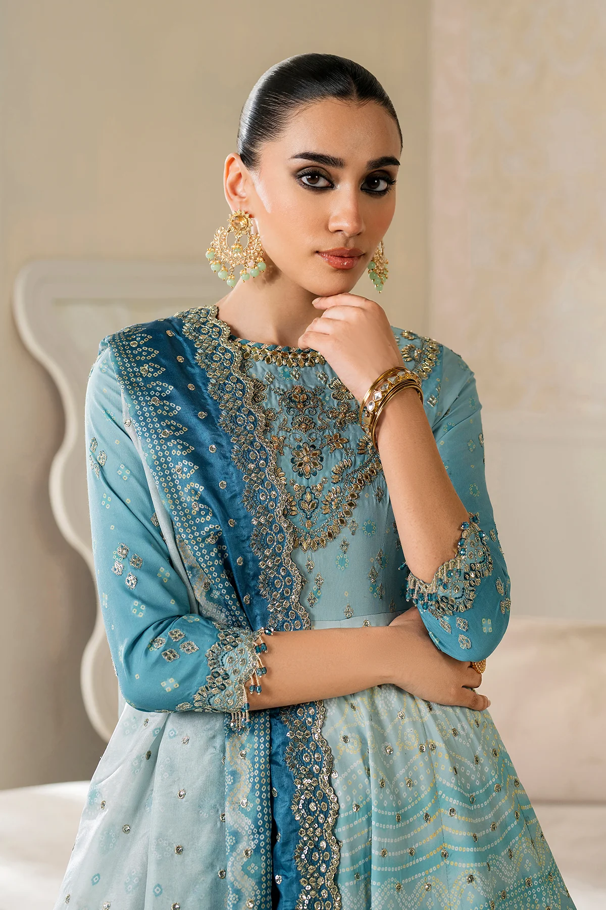 EMBROIDERED SILK UF-4162 - Image 3